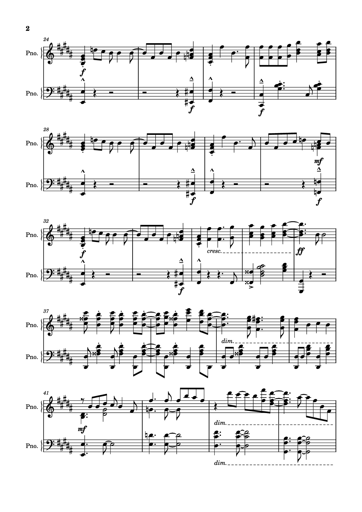 Page 2 of Sheet music PDF Piano Trapped in the Past Piano - Arranger: oldfrenchguy