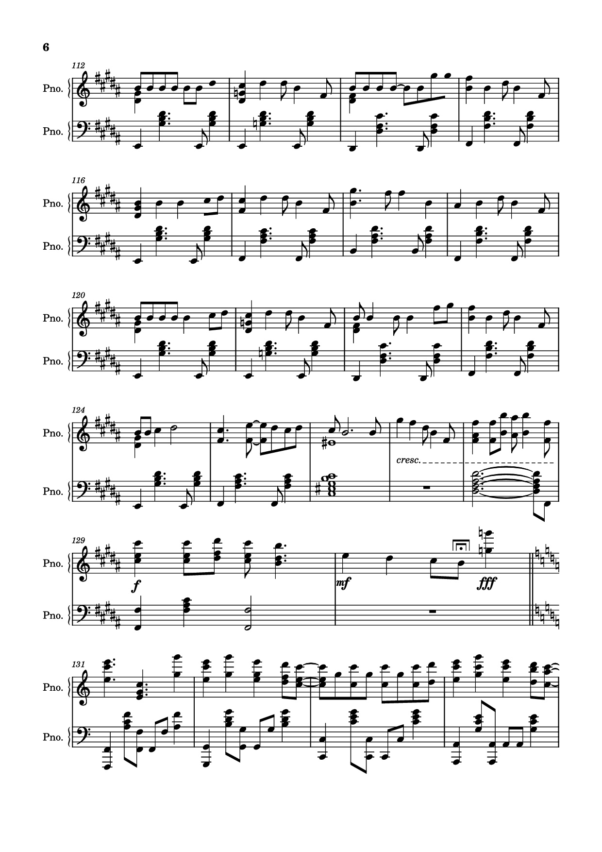 Page 6 of Sheet music PDF Piano Trapped in the Past Piano - Arranger: oldfrenchguy