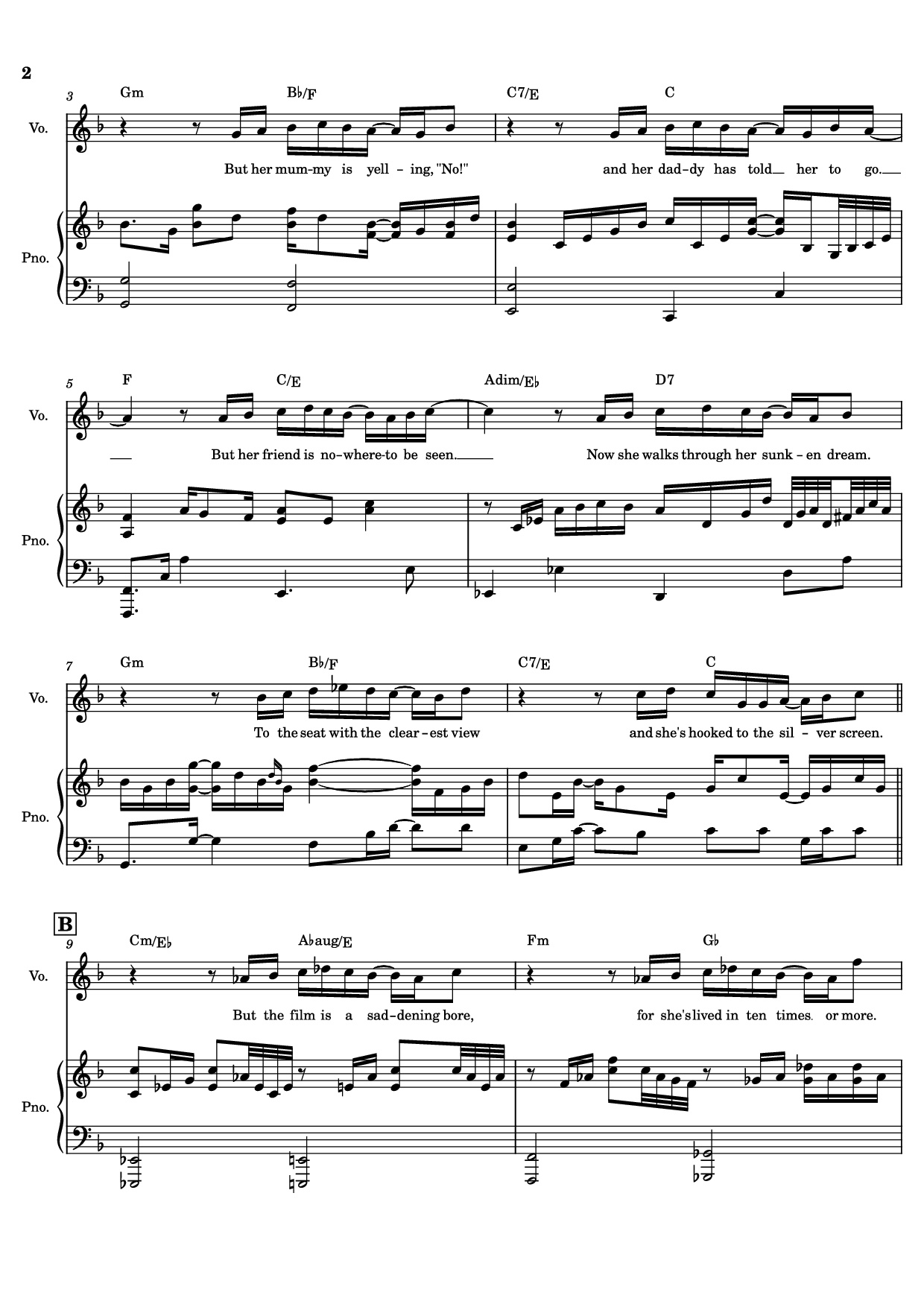 Page 2 of Sheet music PDF Life On Mars? – David Bowie - Undefined