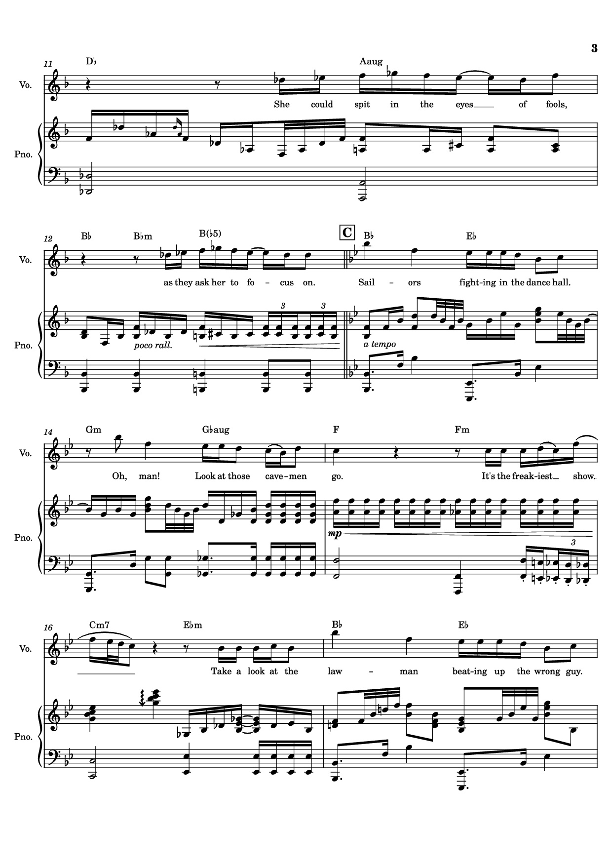 Page 3 of Sheet music PDF Life On Mars? – David Bowie - Undefined