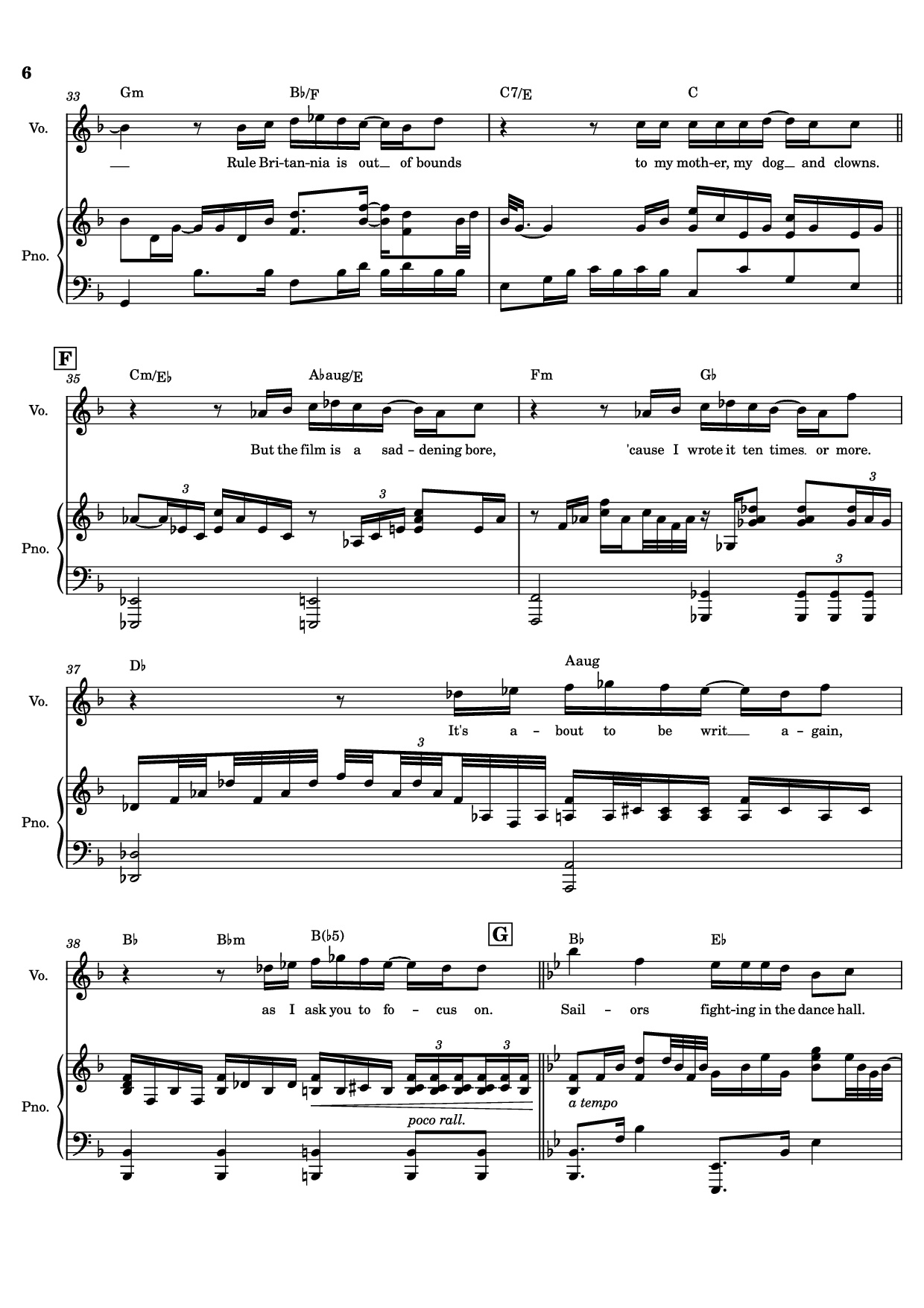 Page 6 of Sheet music PDF Life On Mars? – David Bowie - Undefined