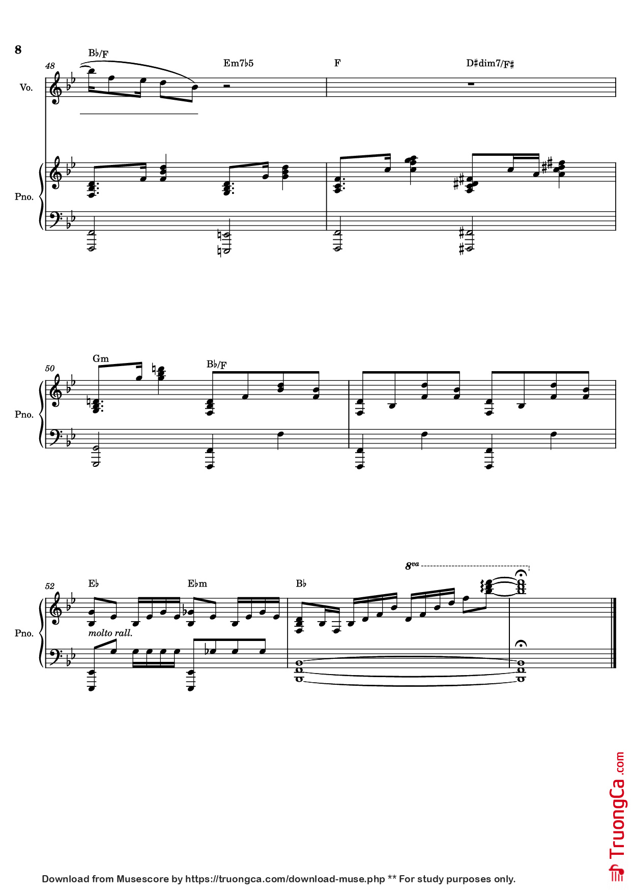 Page 8 of Sheet music PDF Life On Mars? – David Bowie - Undefined