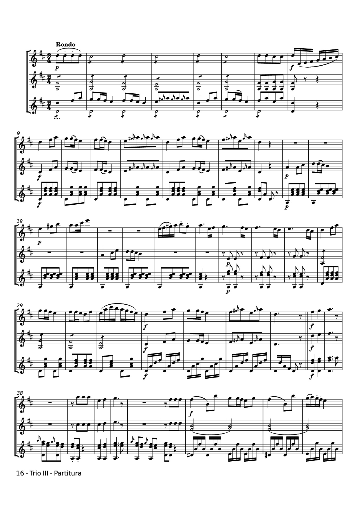 Page 16 of Sheet music PDF Trio III Guitar TAB - Zhest84