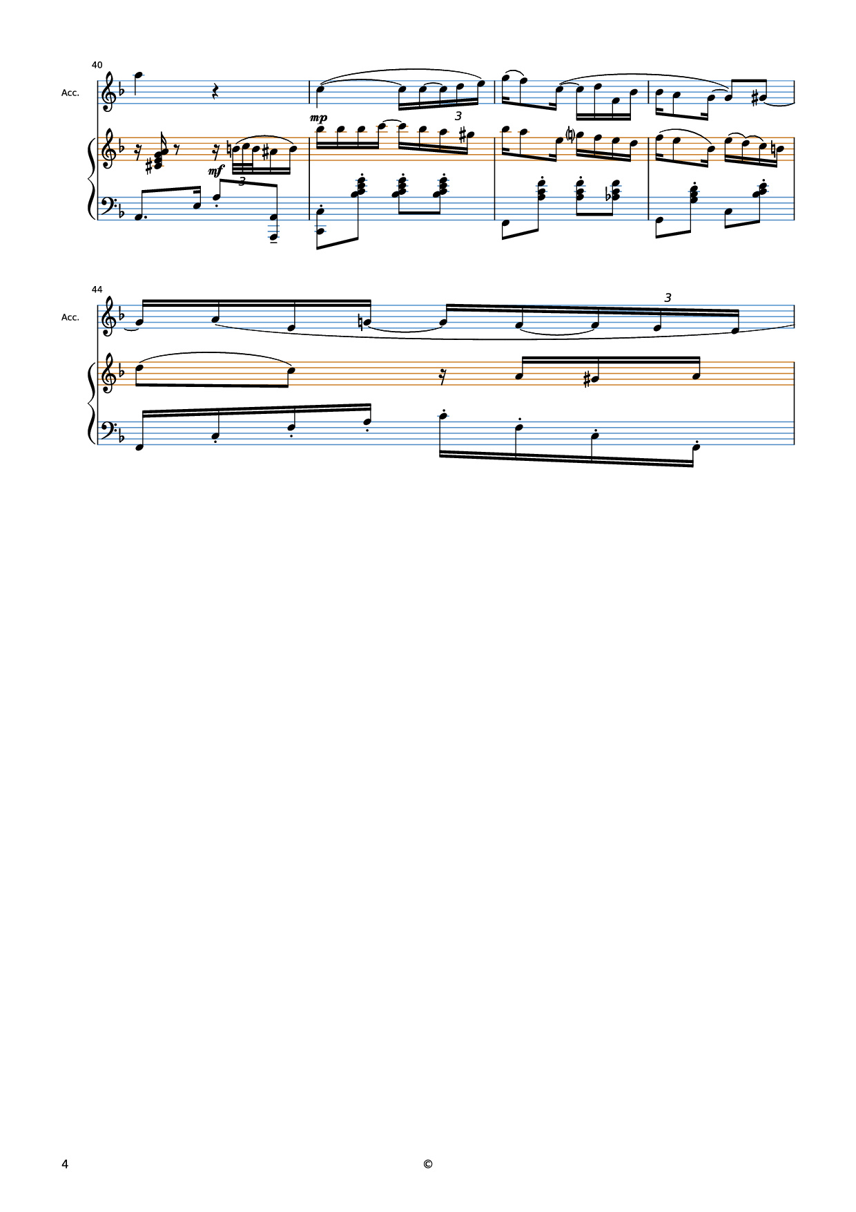 Page 4 of Sheet music PDF Piano El Choclo Piano - Undefined