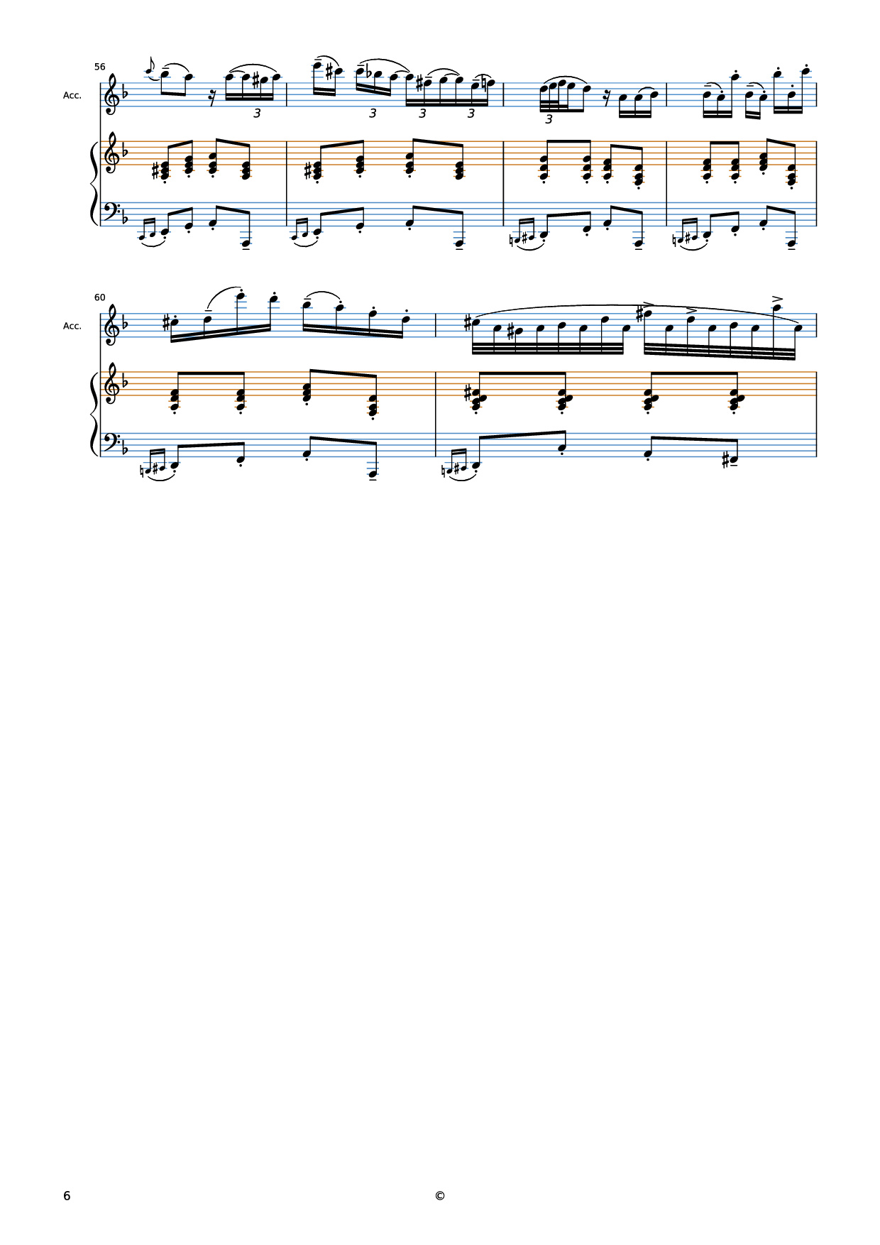 Page 6 of Sheet music PDF Piano El Choclo Piano - Undefined