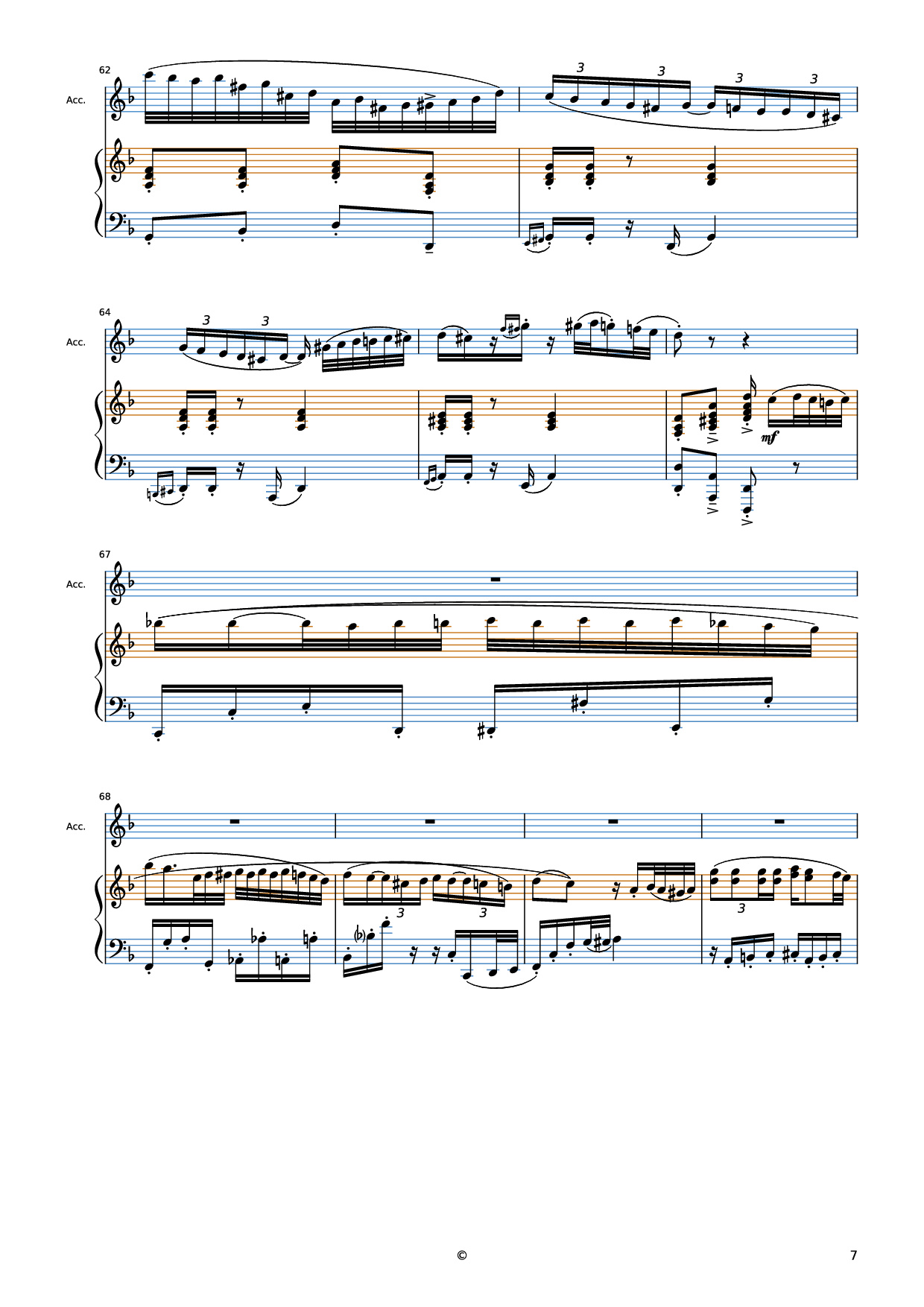Page 7 of Sheet music PDF Piano El Choclo Piano - Undefined