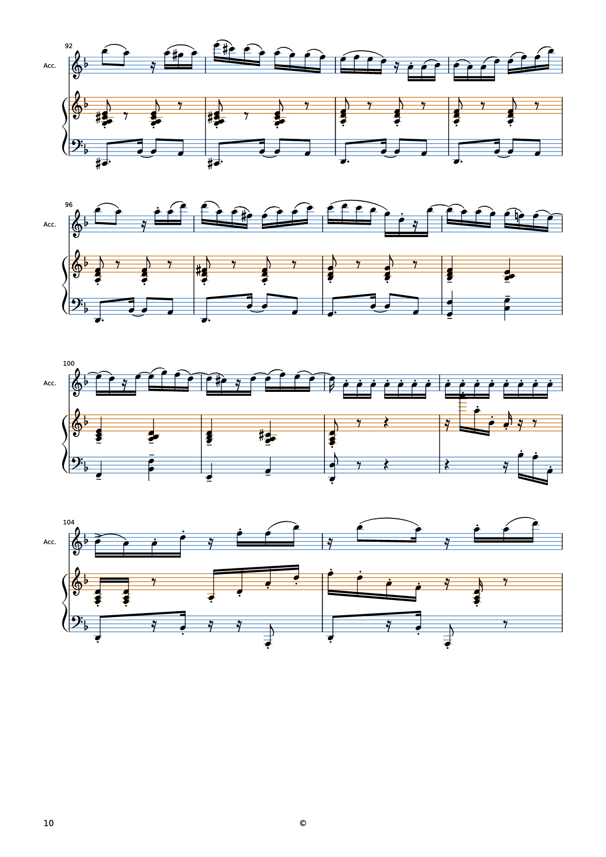 Page 10 of Sheet music PDF Piano El Choclo Piano - Undefined