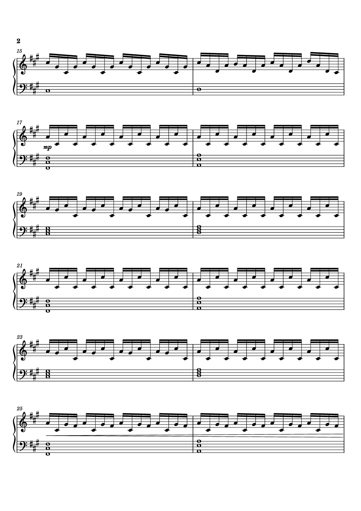Page 2 of Sheet music PDF Piano Experience Piano - Ludovico Enaudi