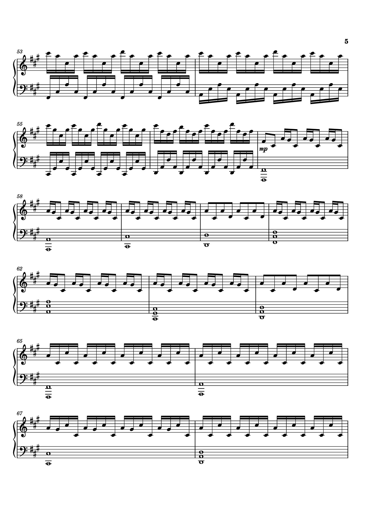 Page 5 of Sheet music PDF Piano Experience Piano - Ludovico Enaudi