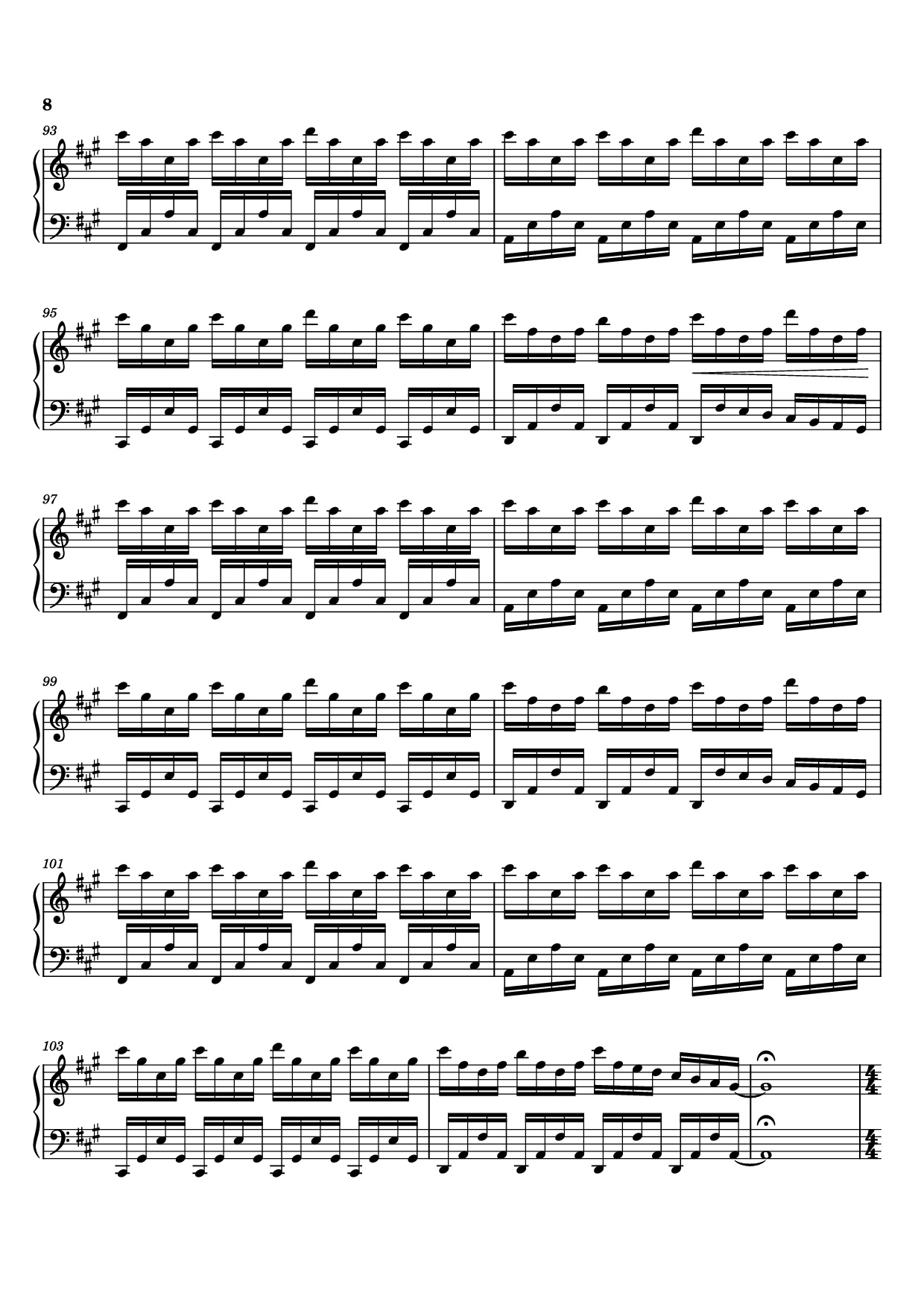 Page 8 of Sheet music PDF Piano Experience Piano - Ludovico Enaudi