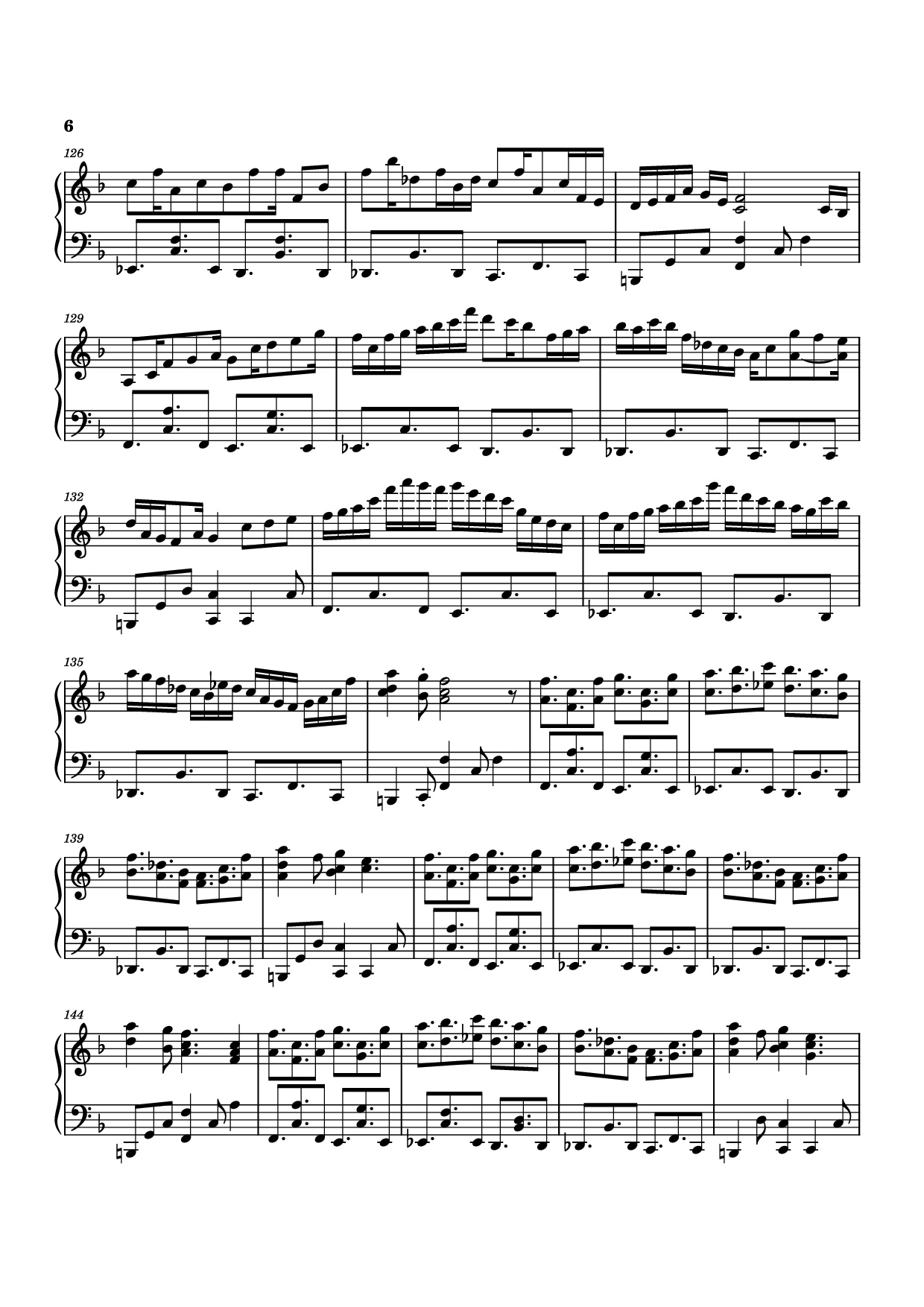 Page 6 of Sheet music PDF Piano El Mirage Piano - Izumi Hirotaka