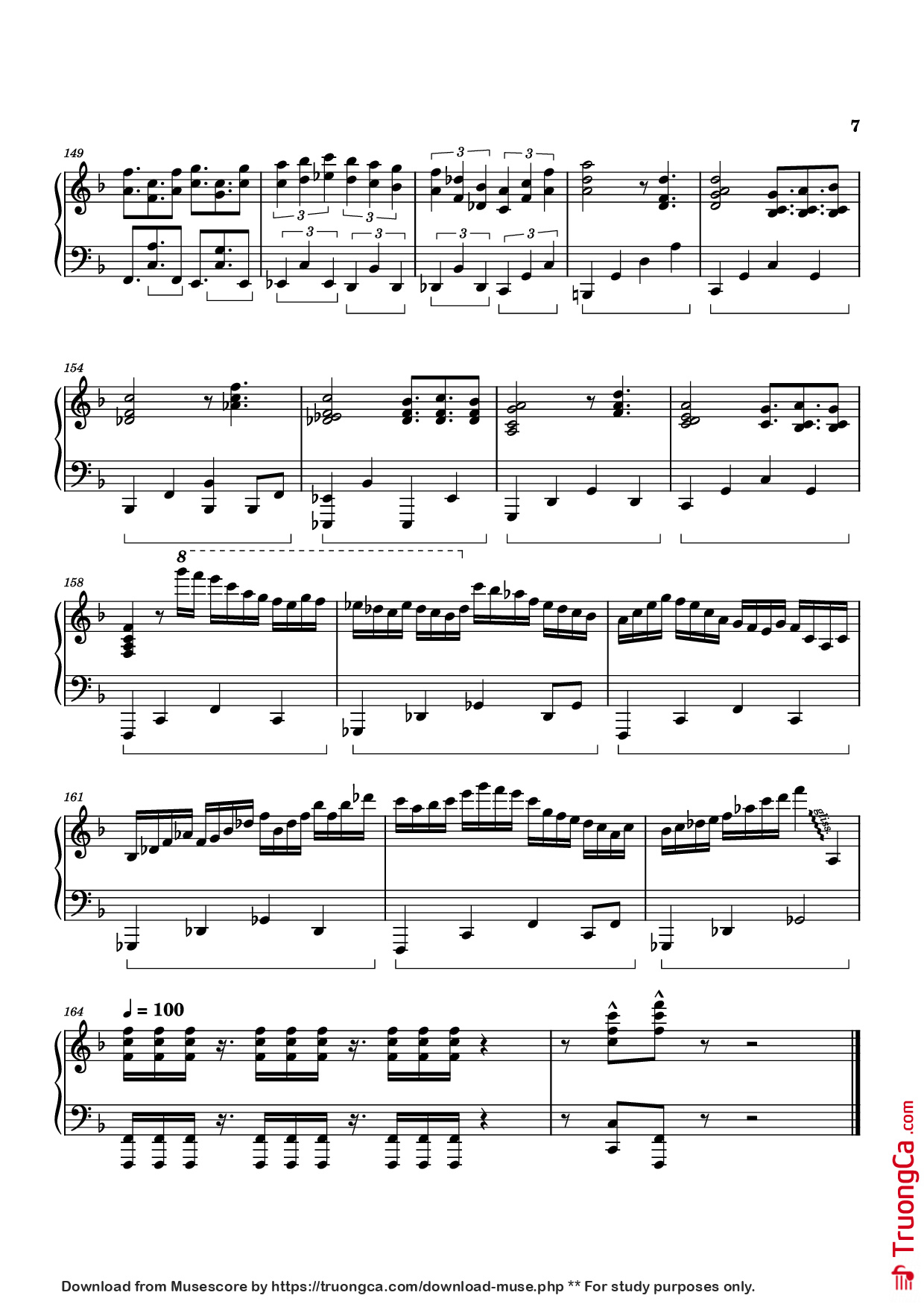 Page 7 of Sheet music PDF Piano El Mirage Piano - Izumi Hirotaka