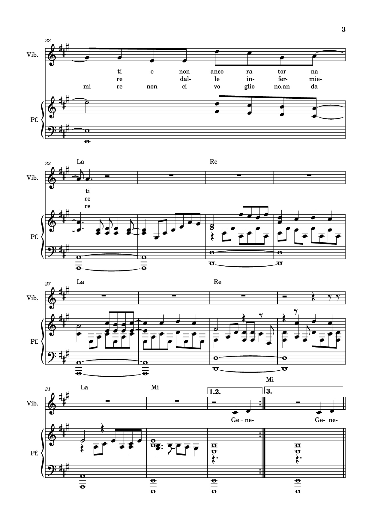 Page 3 of Sheet music PDF Piano Generale Piano - Compositore / arrangiatore
