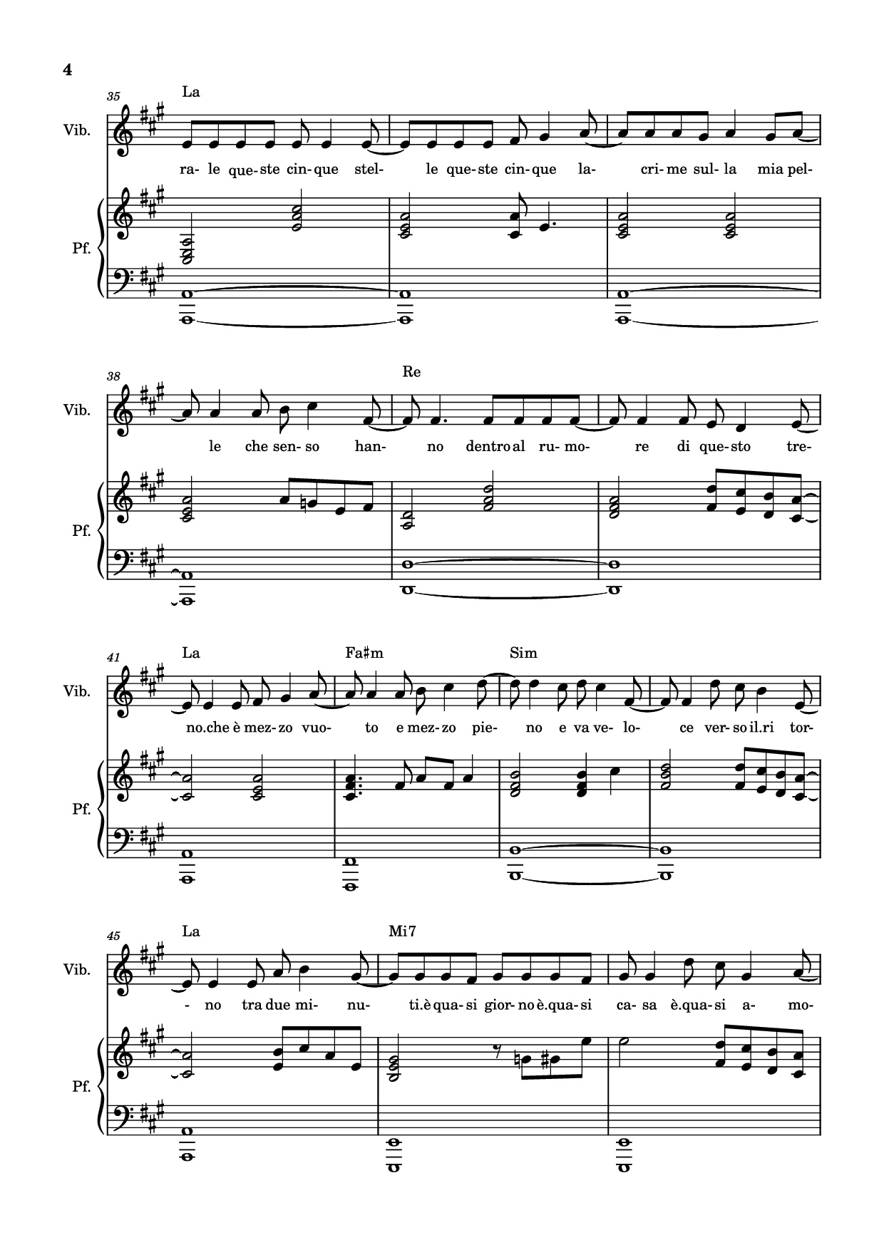 Page 4 of Sheet music PDF Piano Generale Piano - Compositore / arrangiatore