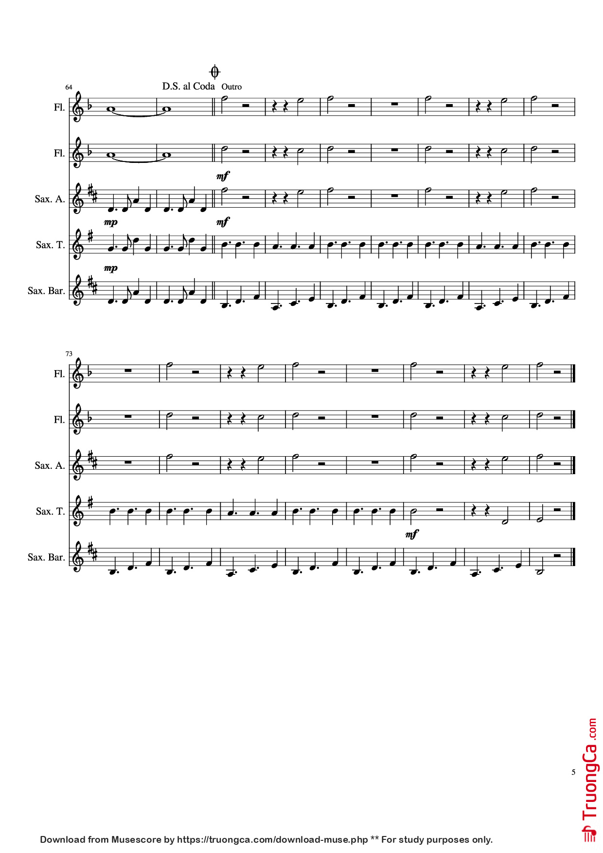 Page 5 of Sheet music PDF La Isla Bonita - Undefined