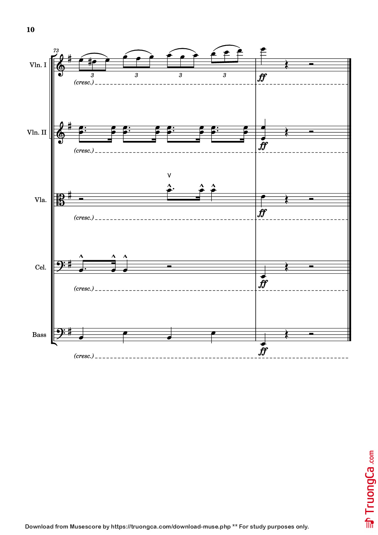 Page 10 of Sheet music PDF Kingdom Dance - Alan Menken