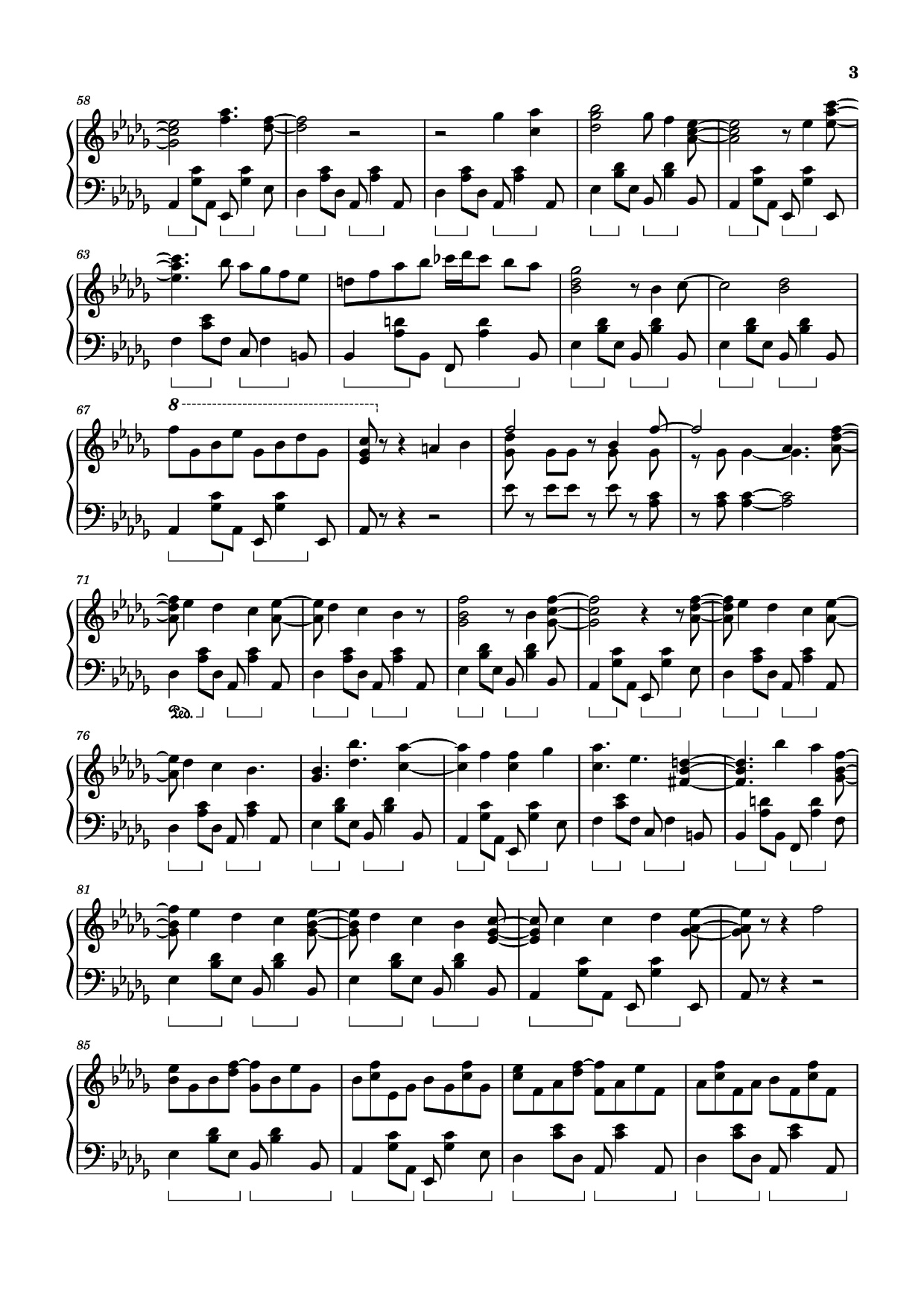 Page 3 of Sheet music PDF Piano From The Start Piano - Laufey