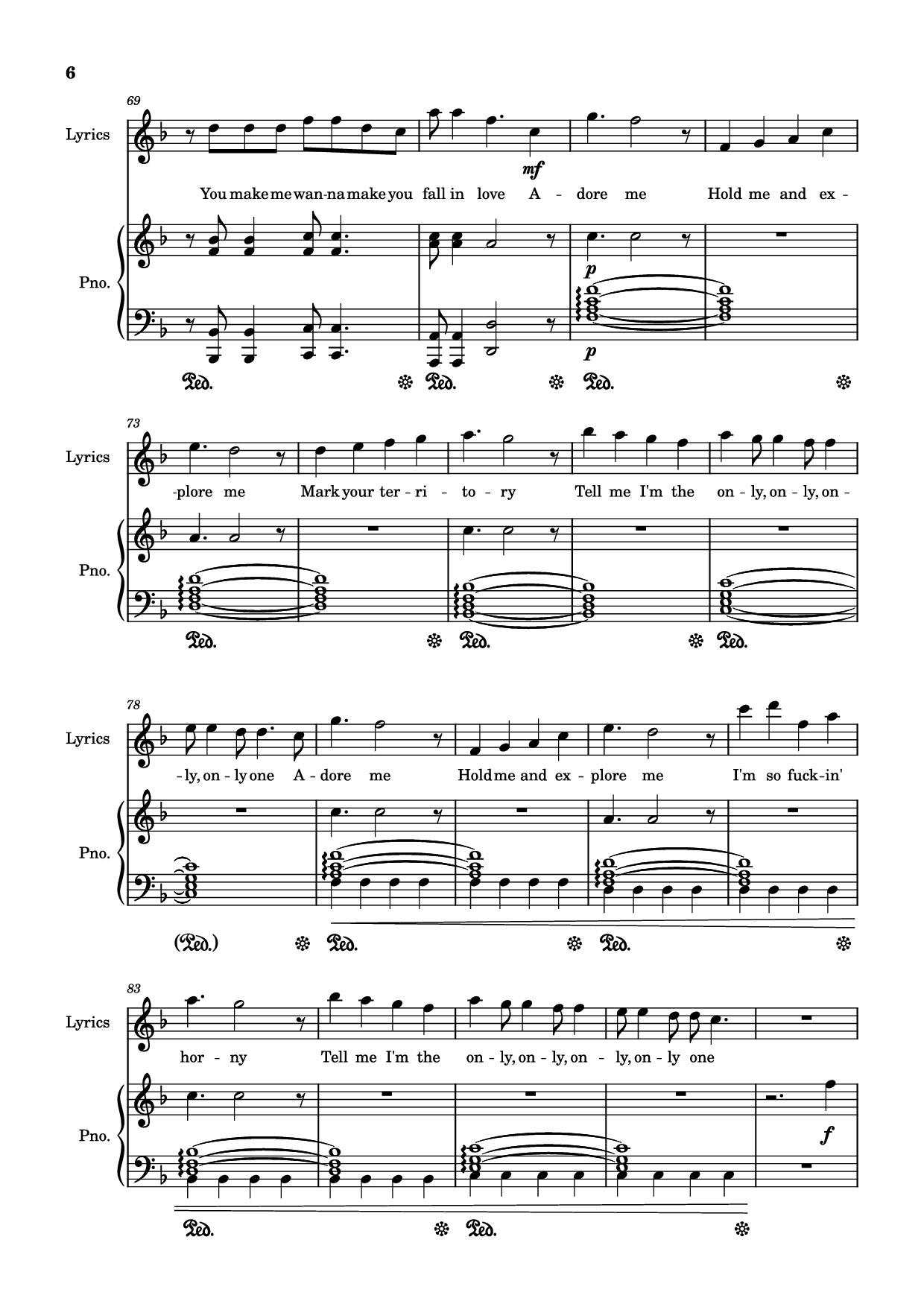 Page 6 of Sheet music PDF Piano Juno Piano - Always_piano
