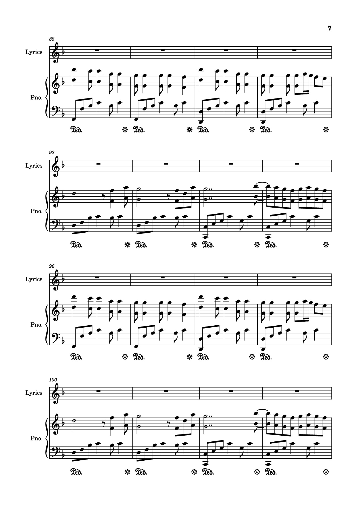 Page 7 of Sheet music PDF Piano Juno Piano - Always_piano