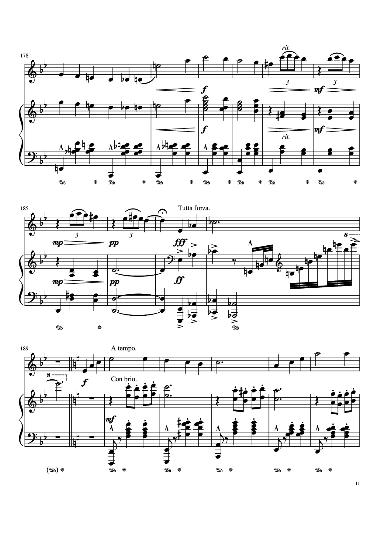 Page 11 of Sheet music PDF Piano Merry Go Round Of Life Piano - Undefined