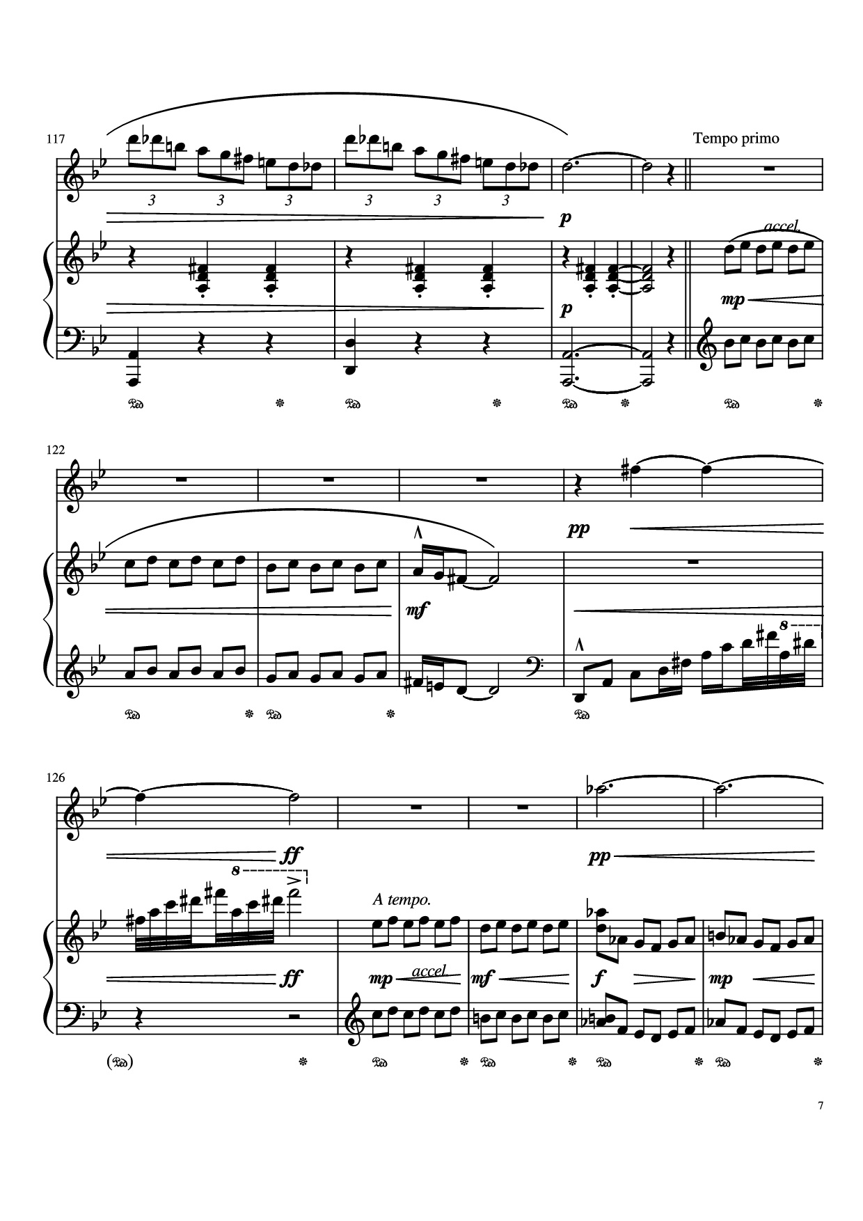 Page 7 of Sheet music PDF Piano Merry Go Round Of Life Piano - Undefined