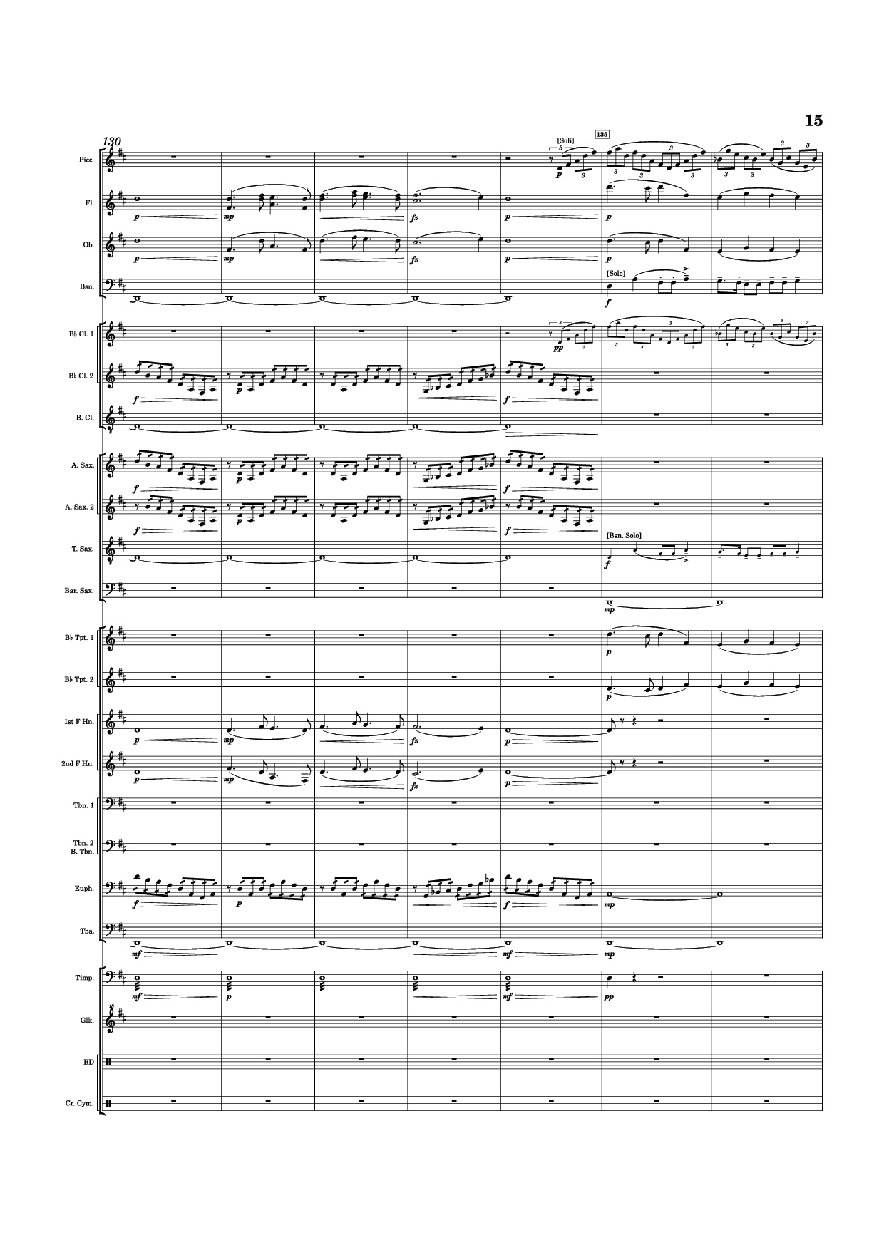 Page 15 of Sheet music PDF Dvorak