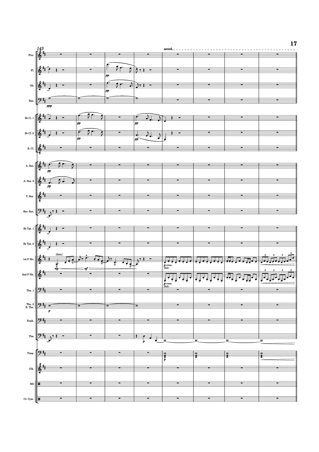 Page 17 of Sheet music PDF Dvorak