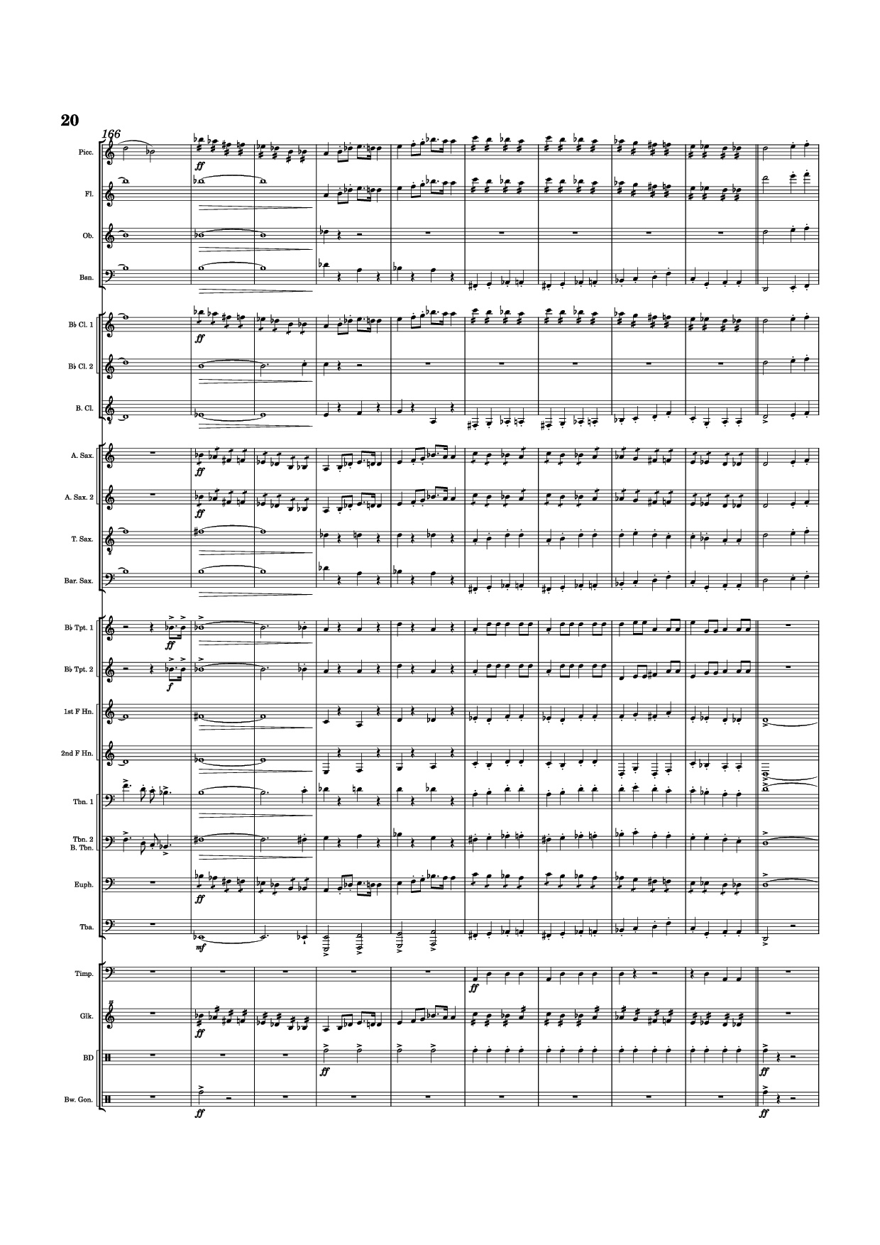 Page 20 of Sheet music PDF Dvorak