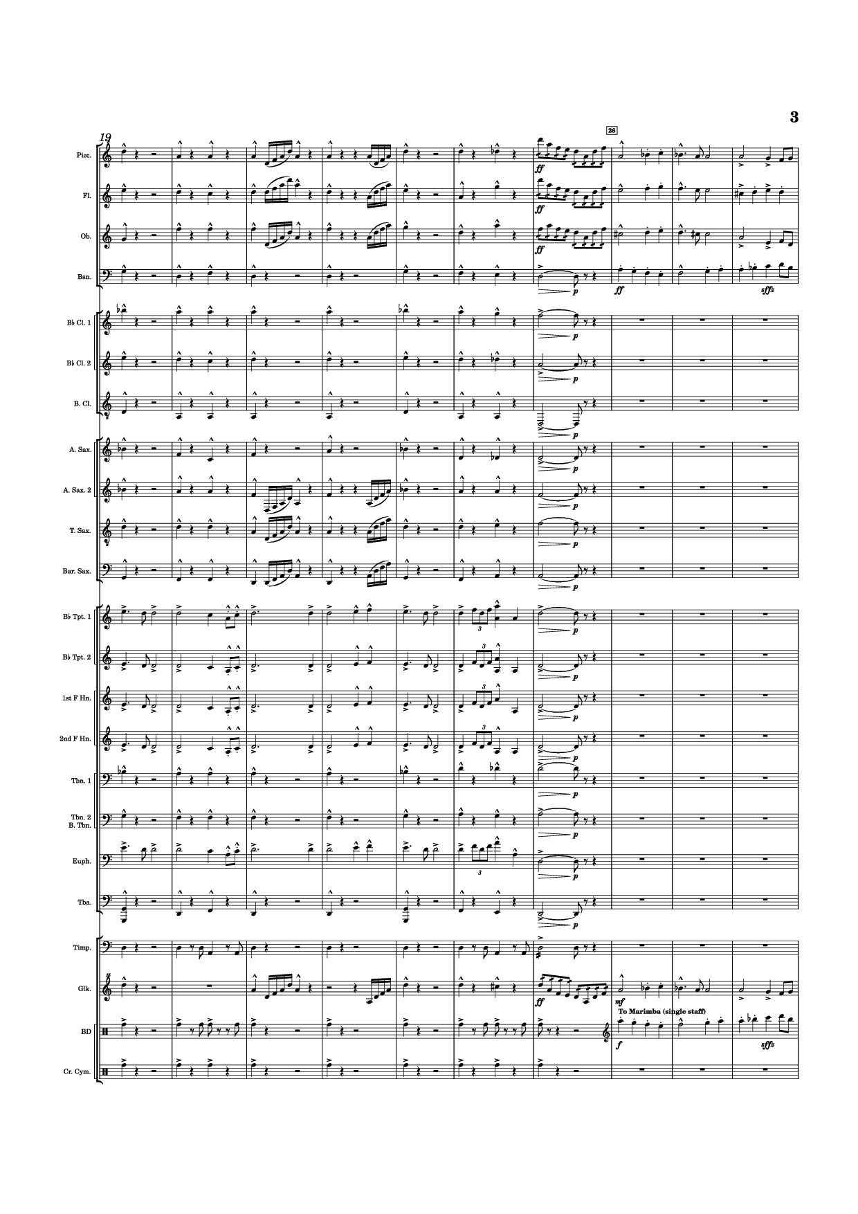 Page 3 of Sheet music PDF Dvorak