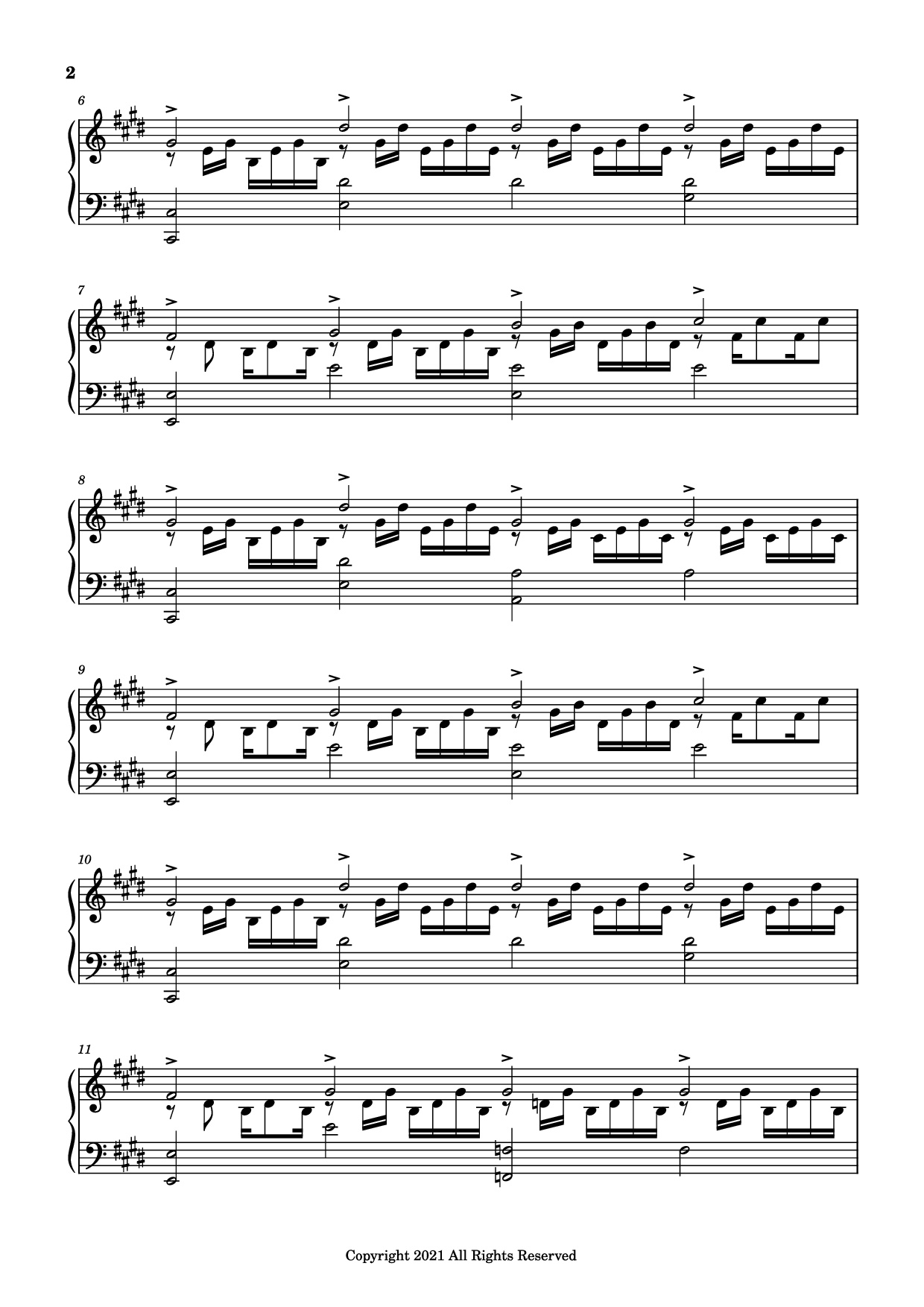 Page 2 of Sheet music PDF Piano good days Piano - Sza - transcribed by yash salvi