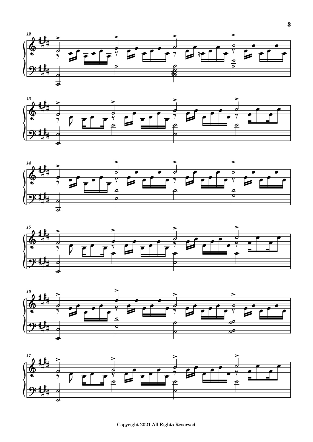 Page 3 of Sheet music PDF Piano good days Piano - Sza - transcribed by yash salvi
