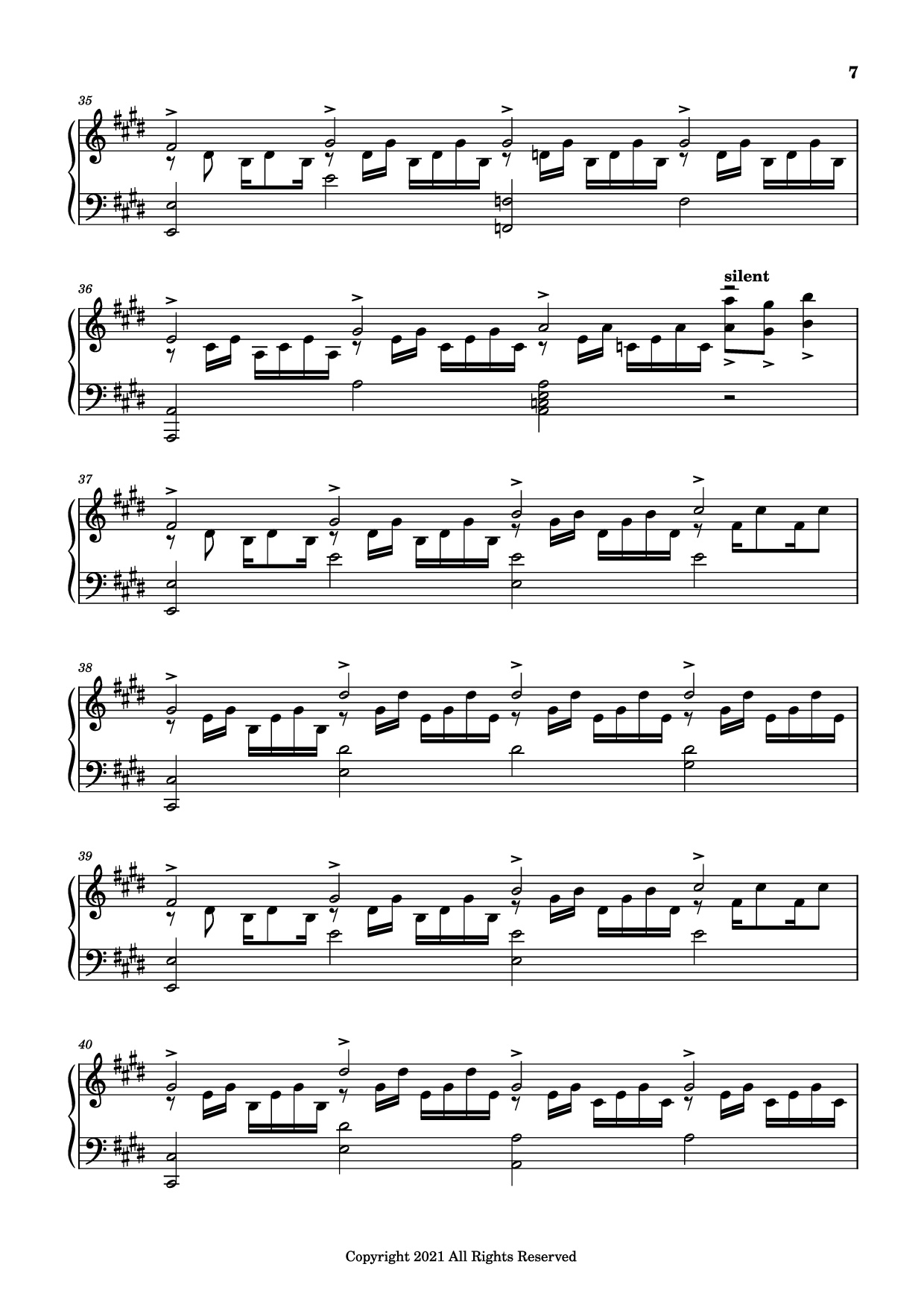 Page 7 of Sheet music PDF Piano good days Piano - Sza - transcribed by yash salvi