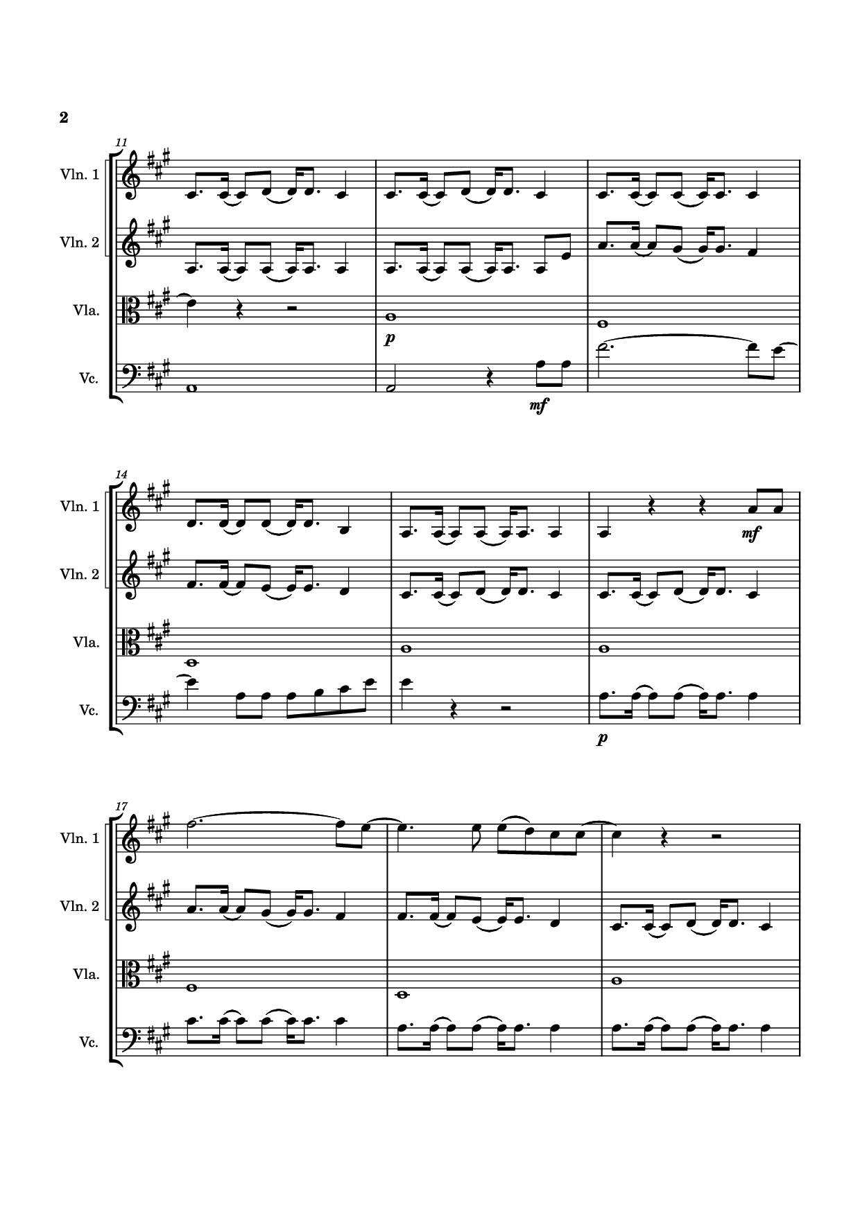 Page 2 of Sheet music PDF What About Us Violin - Pink