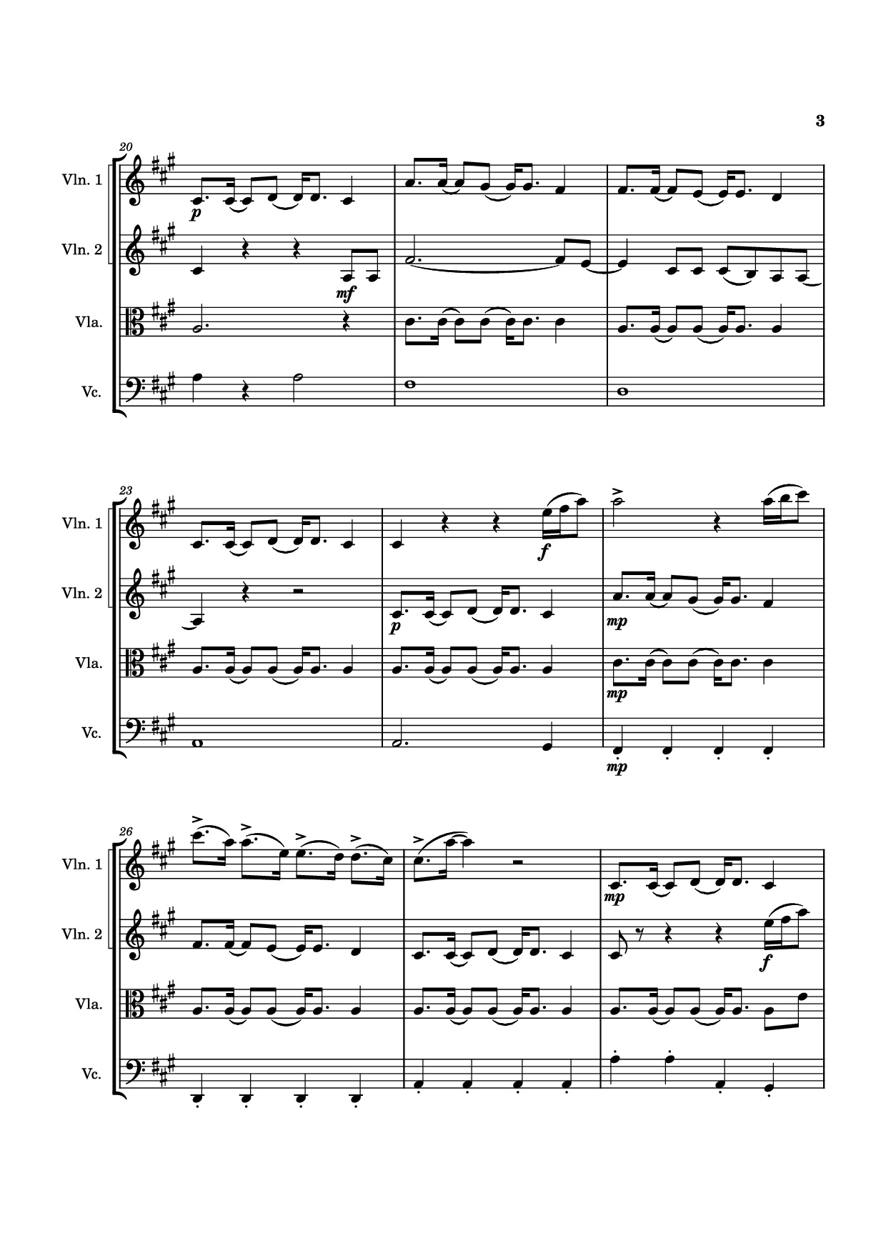 Page 3 of Sheet music PDF What About Us Violin - Pink