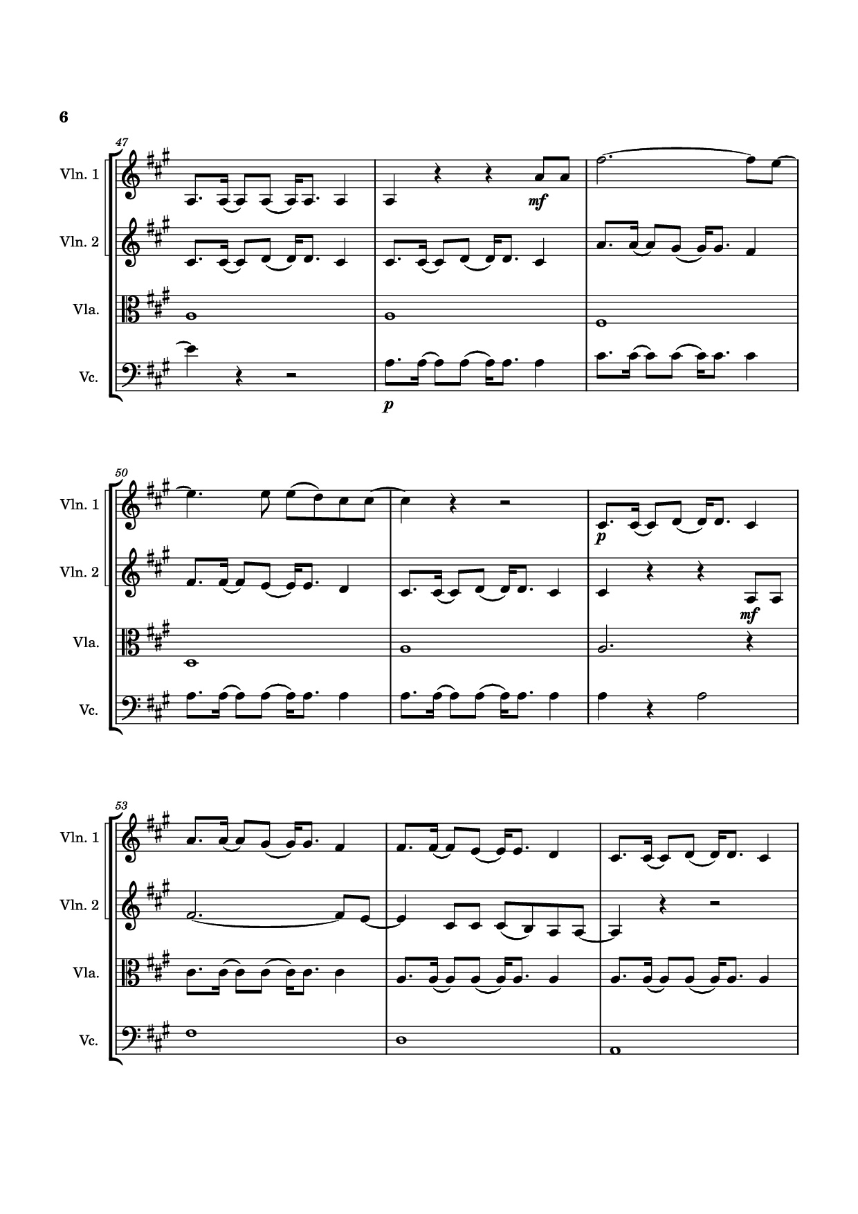Page 6 of Sheet music PDF What About Us Violin - Pink