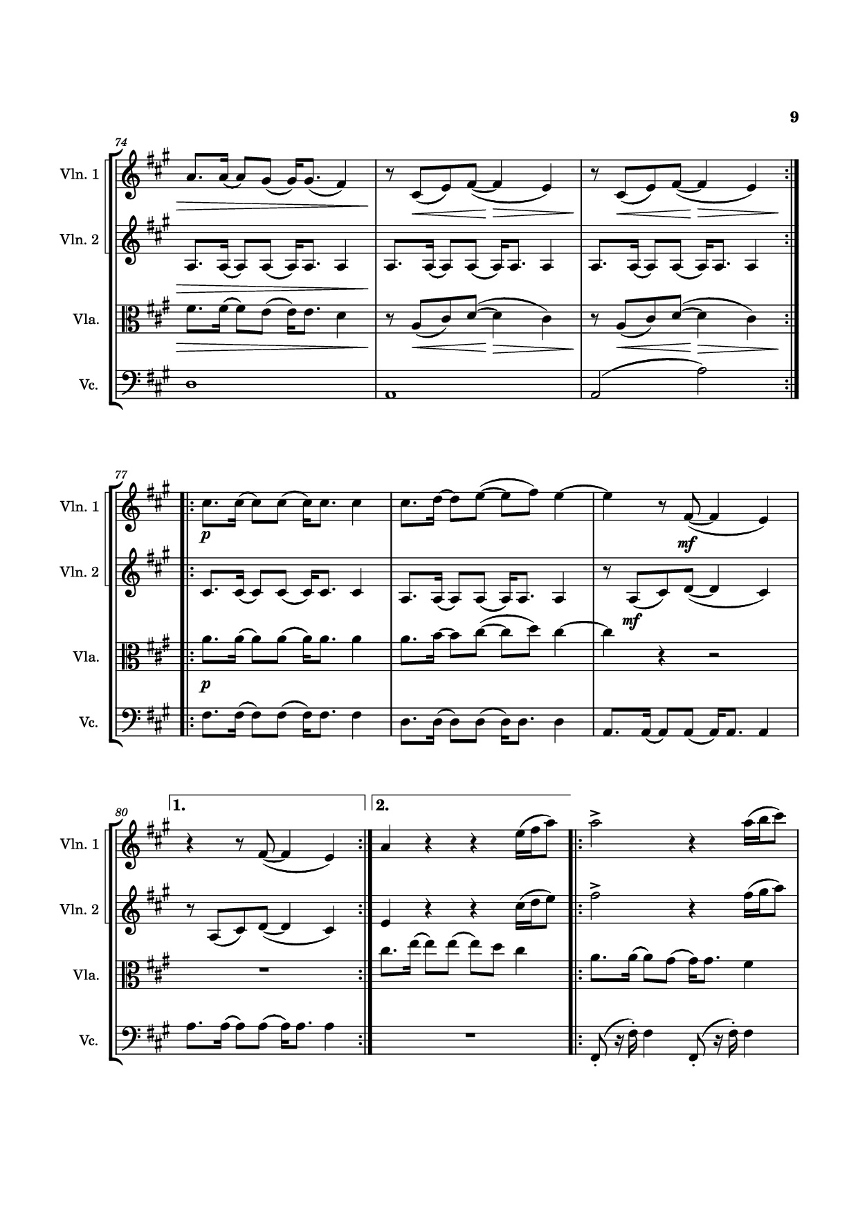 Page 9 of Sheet music PDF What About Us Violin - Pink