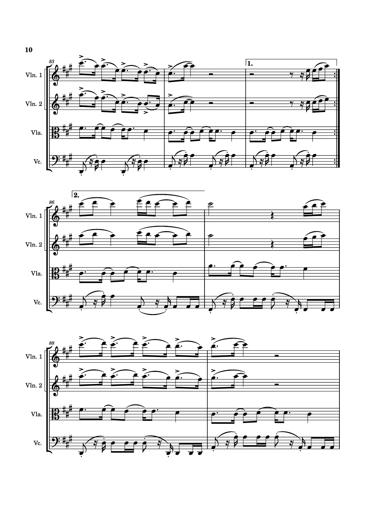 Page 10 of Sheet music PDF What About Us Violin - Pink