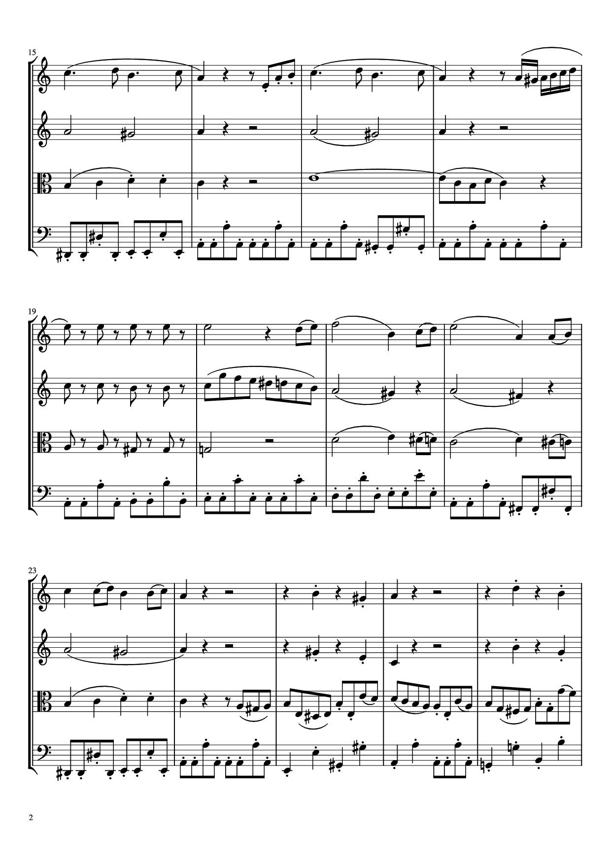 Page 2 of Sheet music PDF Beethoven Virus Violin - BanYa