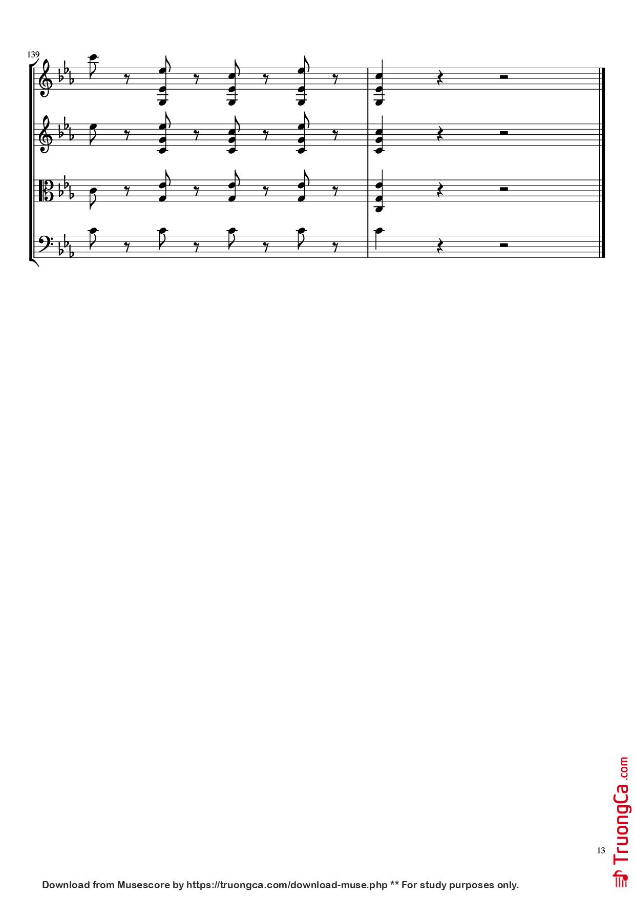 Page 13 of Sheet music PDF Beethoven Virus Violin - BanYa