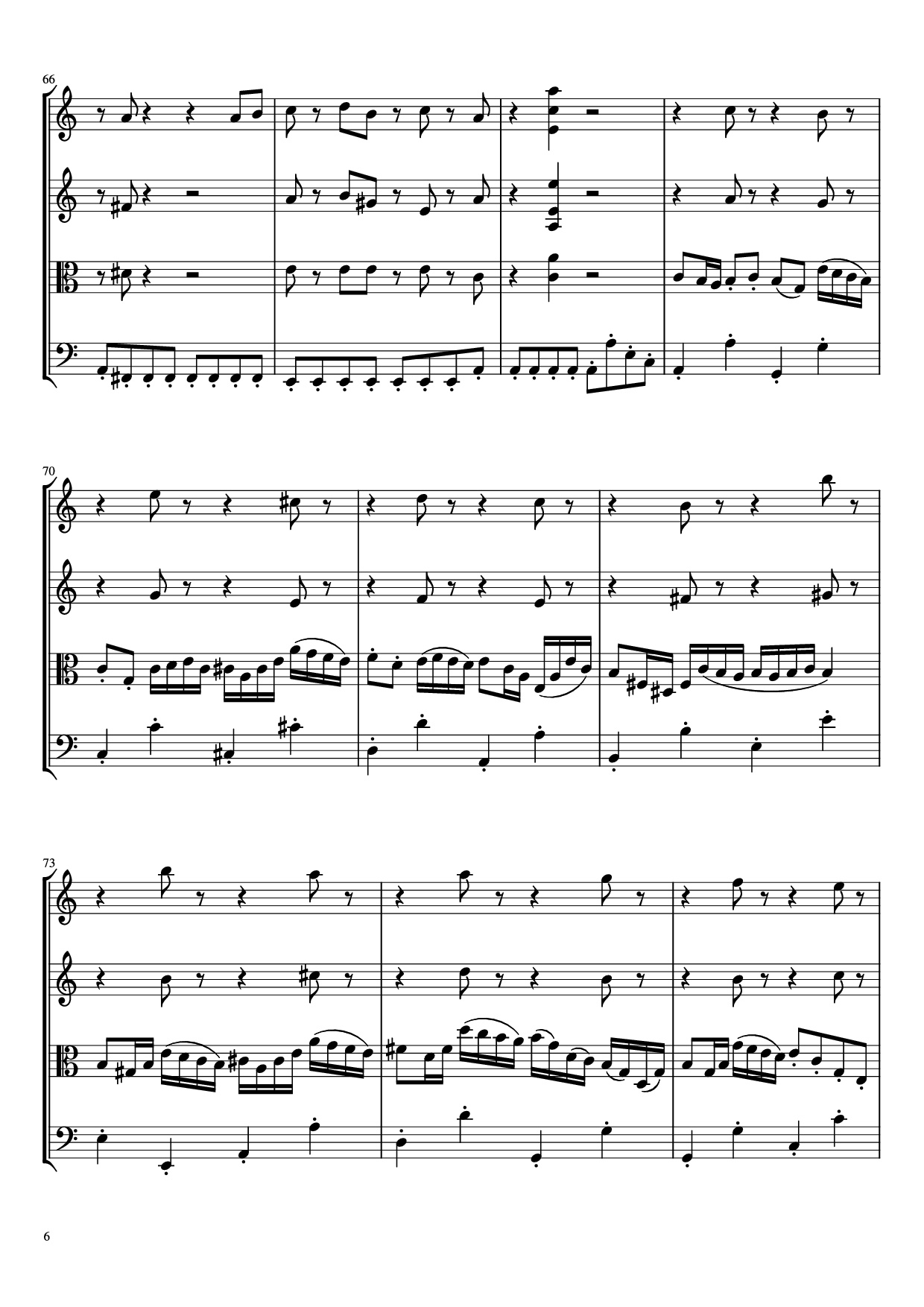 Page 6 of Sheet music PDF Beethoven Virus Violin - BanYa