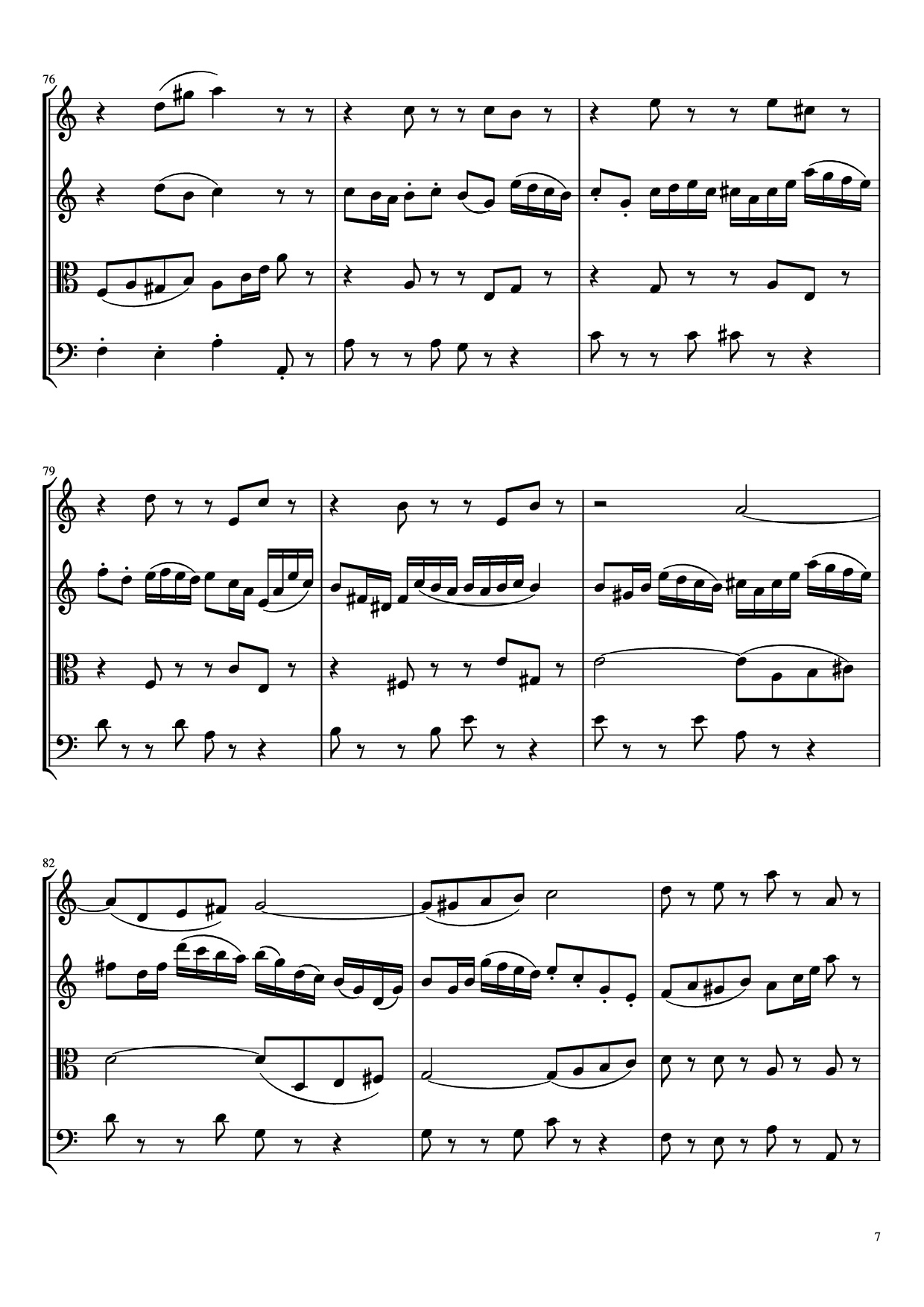 Page 7 of Sheet music PDF Beethoven Virus Violin - BanYa