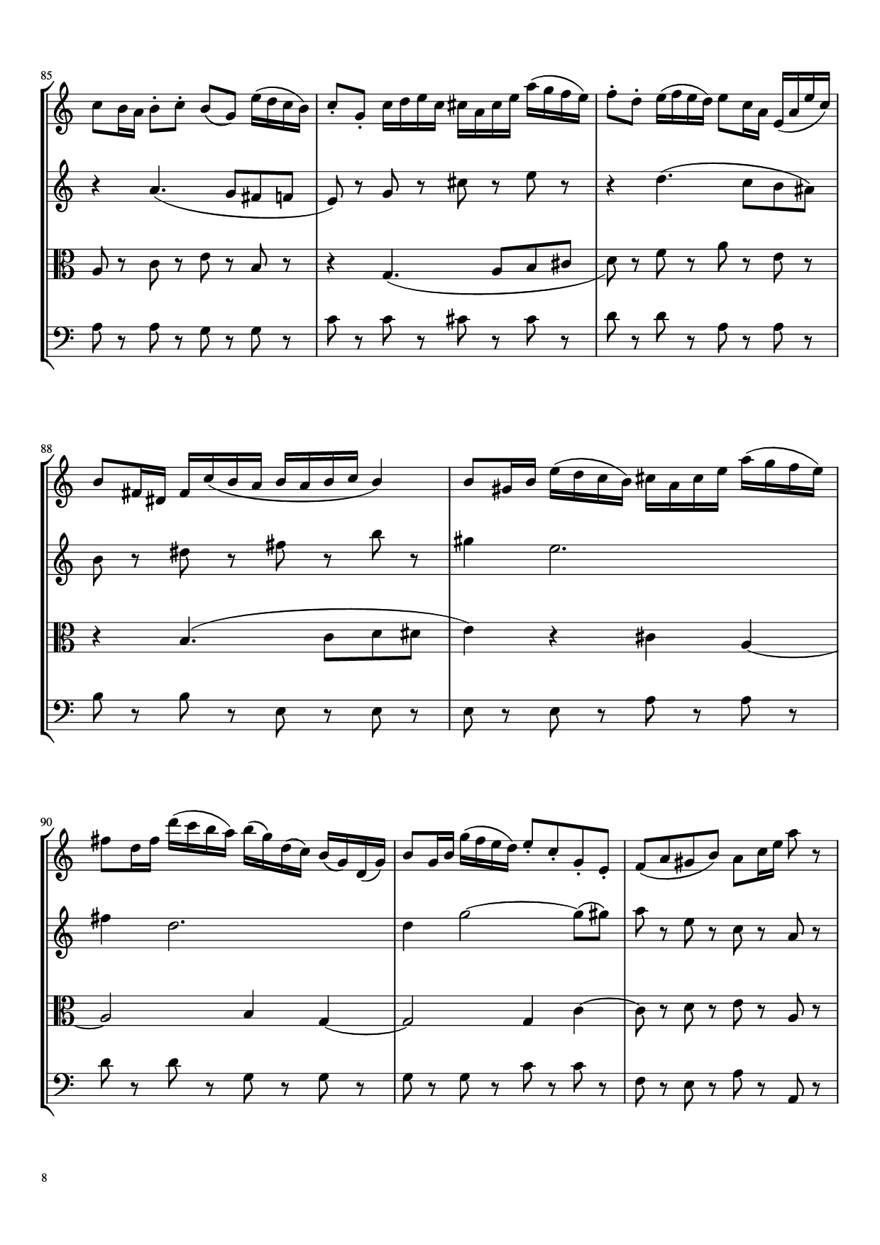 Page 8 of Sheet music PDF Beethoven Virus Violin - BanYa