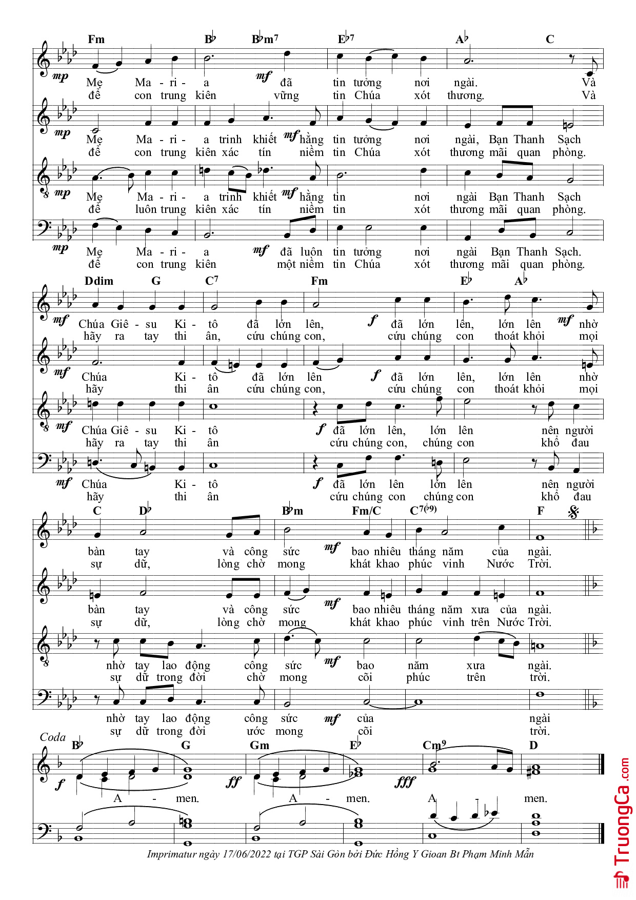 Kính chào Đấng gìn giữ Chúa Cứu Thế Đấng gìn giữ Chúa Cứu Thế, Trang 3