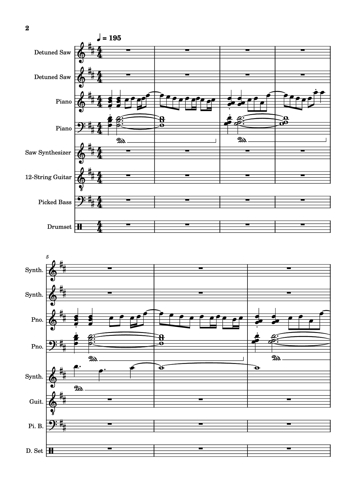 Page 2 of Sheet music PDF Rolling Girl Piano - Square Root