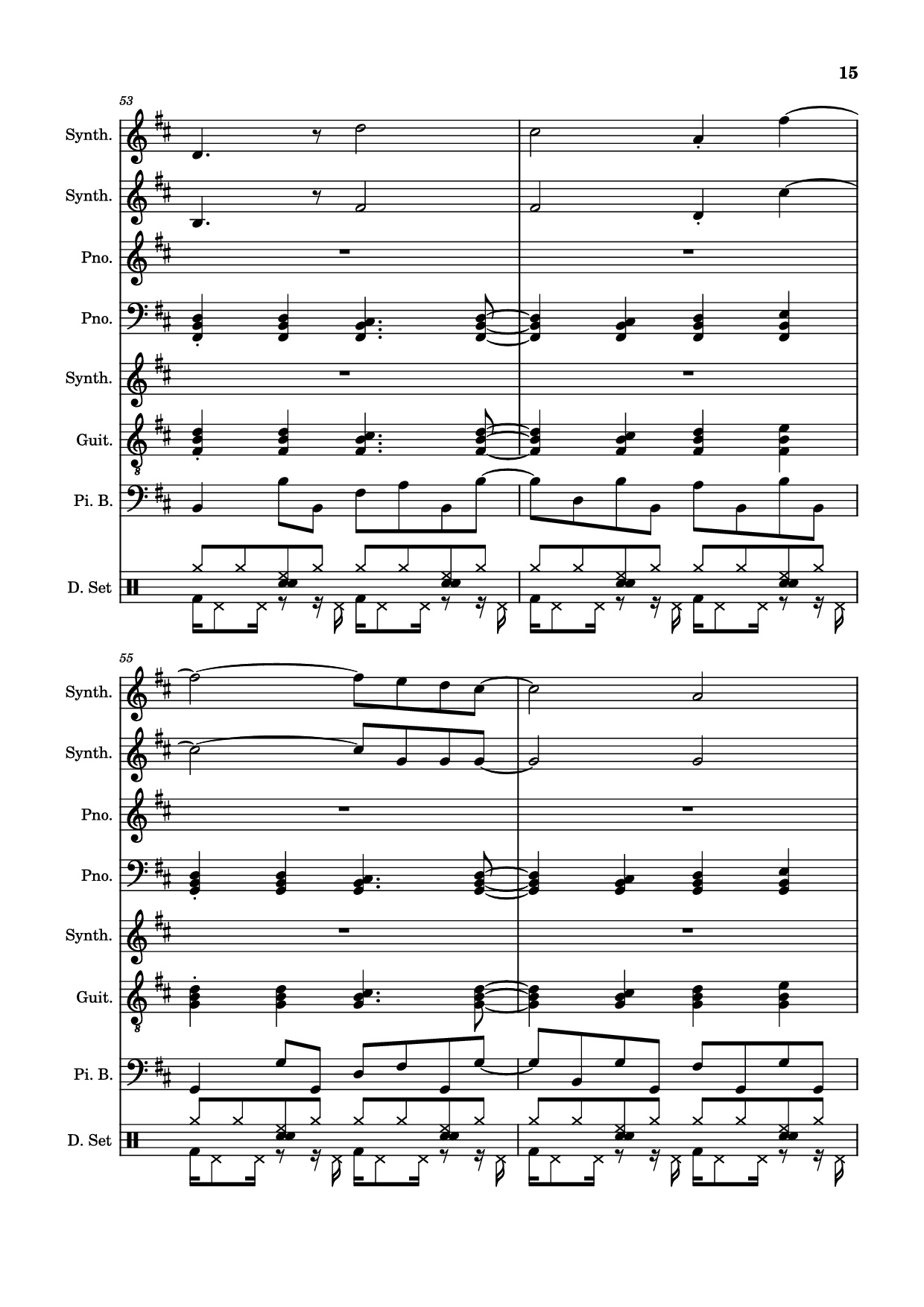 Page 15 of Sheet music PDF Rolling Girl Piano - Square Root