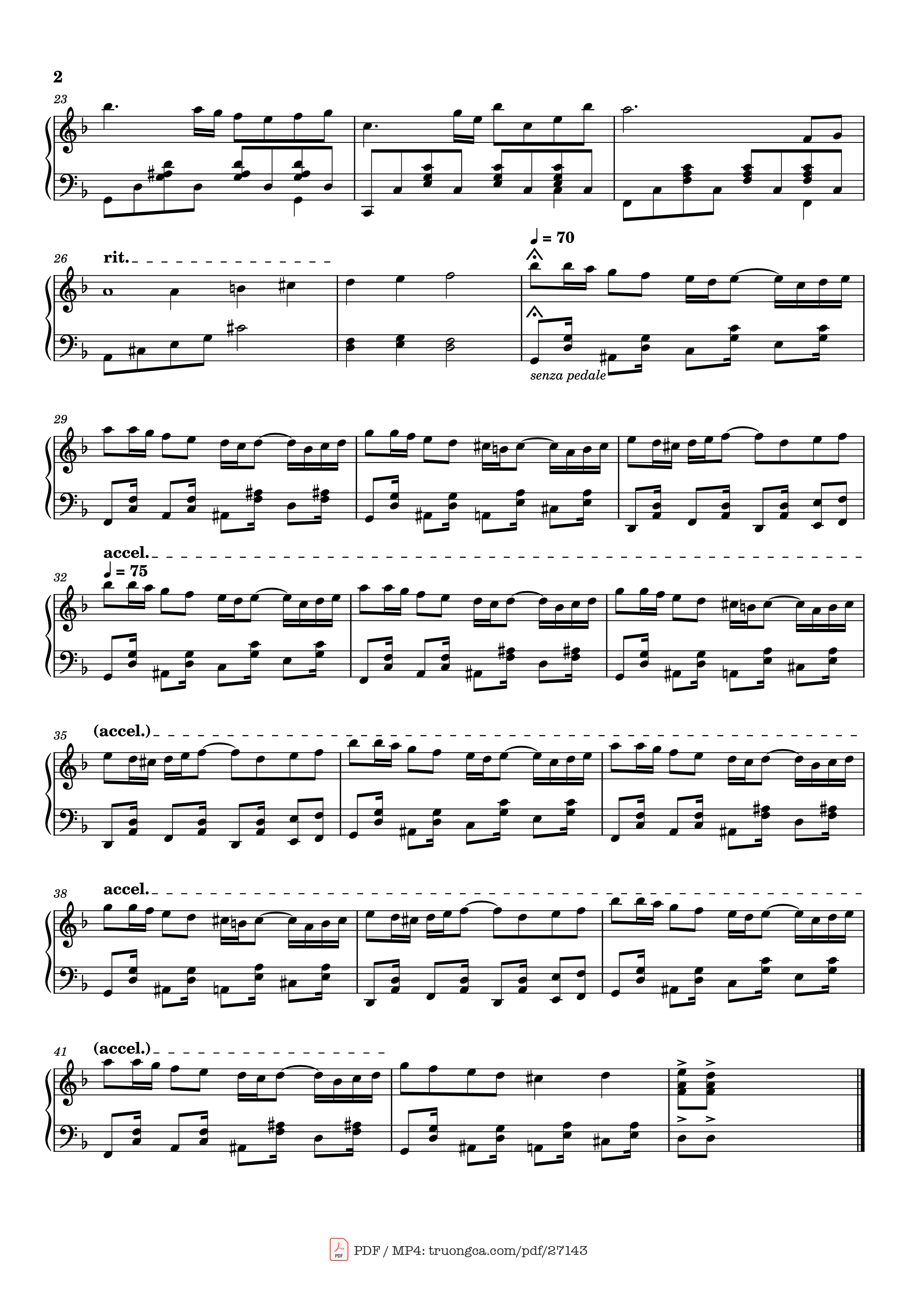 Page 2 of Sheet music PDF Piano La Maritza Piano - Composer: Jean Renard