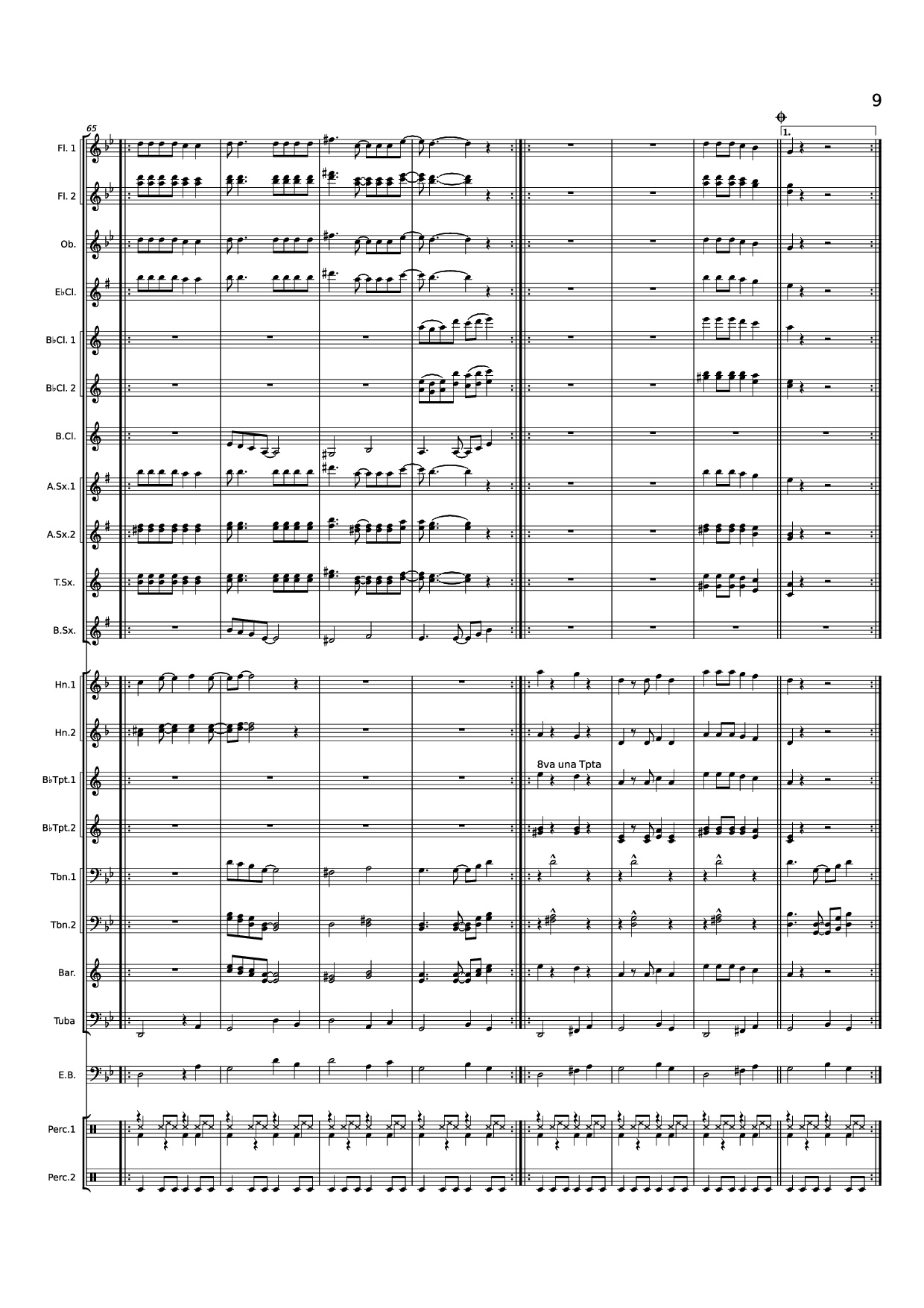 Page 9 of Sheet music PDF EL CARBONERO - Undefined