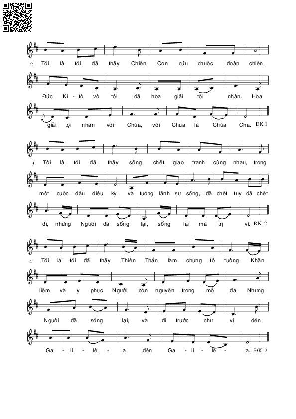 Bà Maria ơi trên đường bà thấy những gì, Trang 4