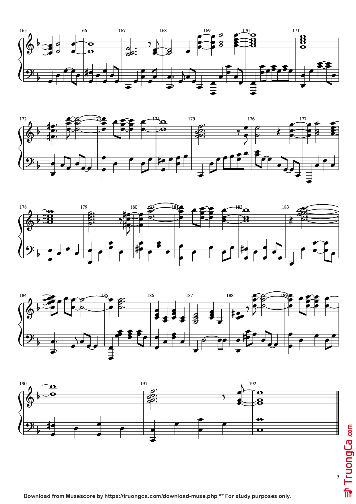 Page 5 of Sheet music PDF Piano Goodbye Marylou Piano - Undefined