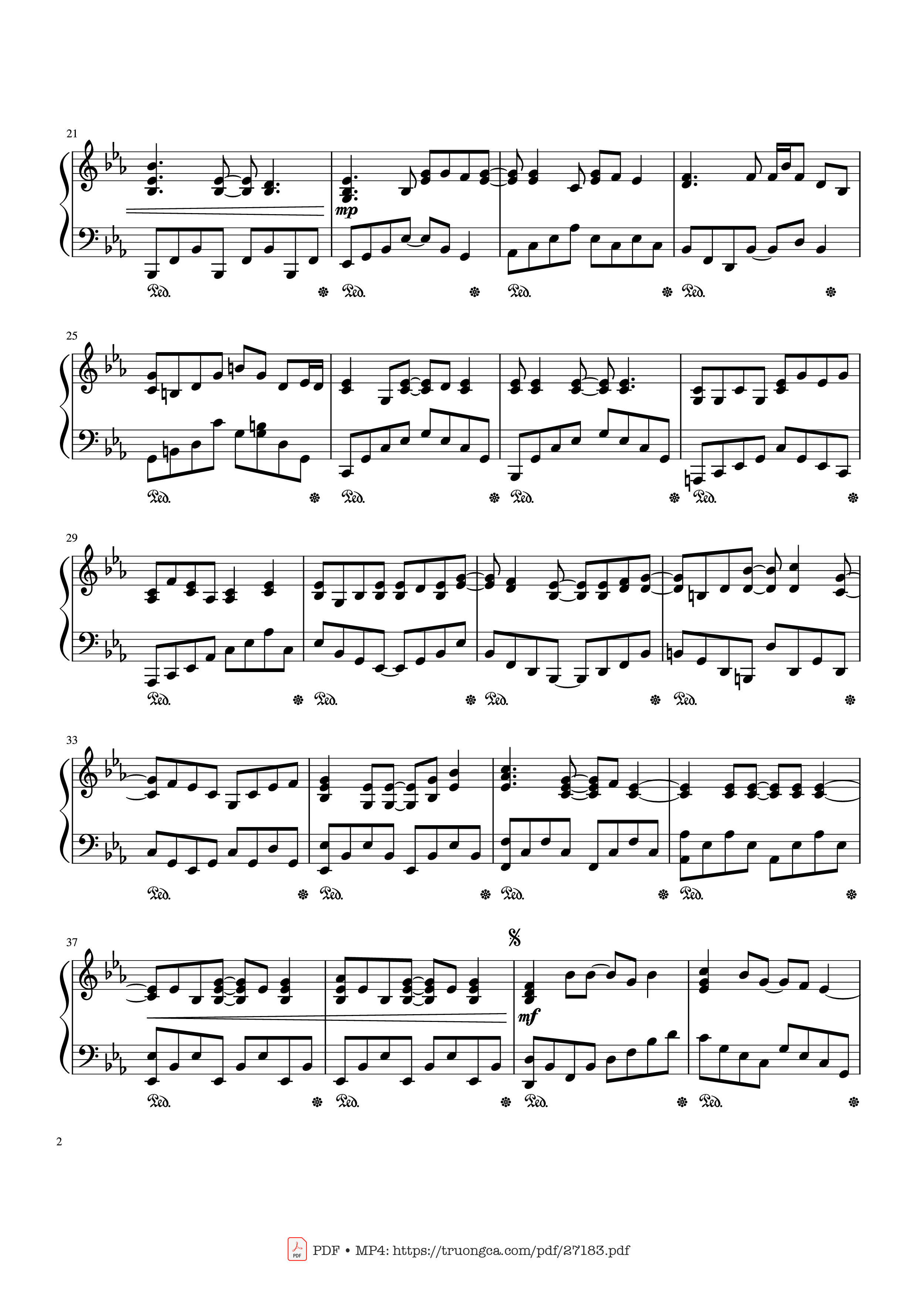 Page 2 of Sheet music PDF YOUR SONG Piano - Written by Elton John and Bernie Taupin